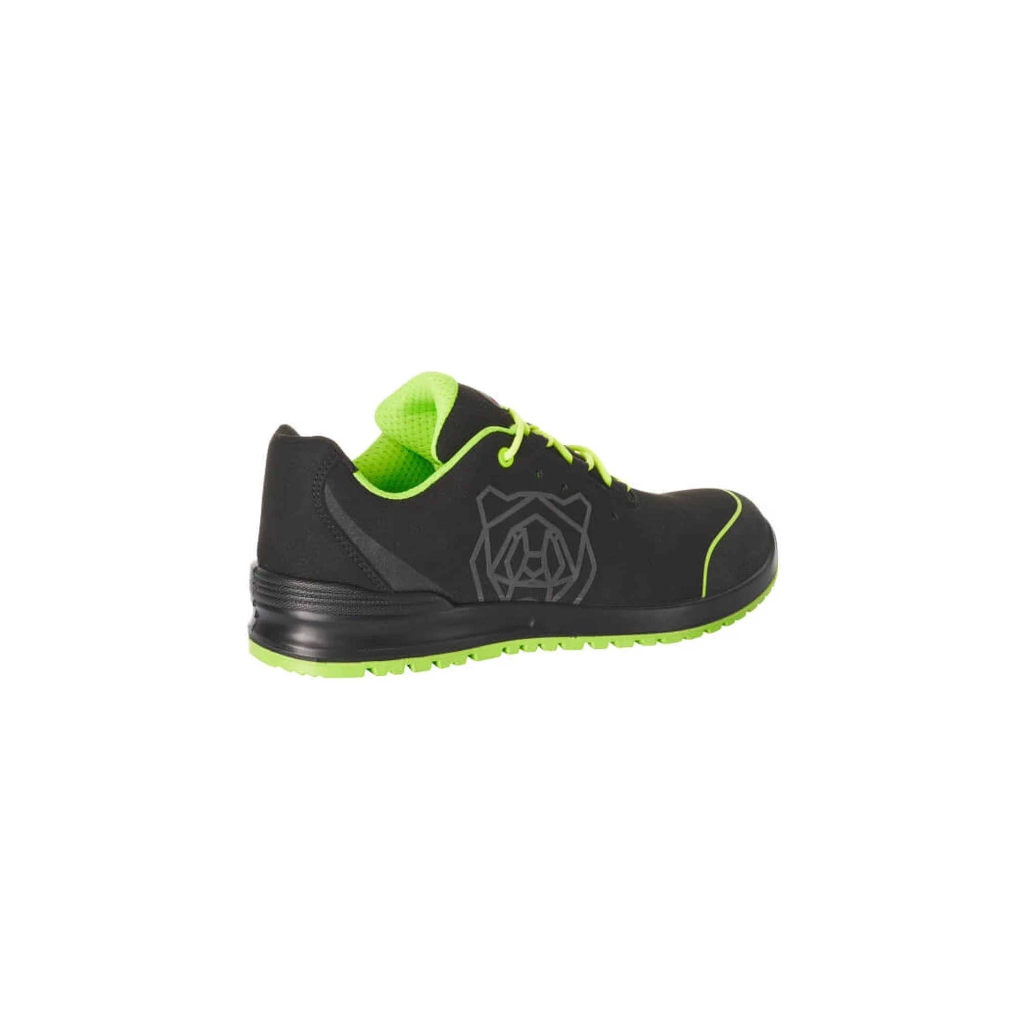 MASCOT® | Sicherheitsschuhe FOOTWEAR CLASSIC | 35 | Schwarz/Limonengrün | S1P