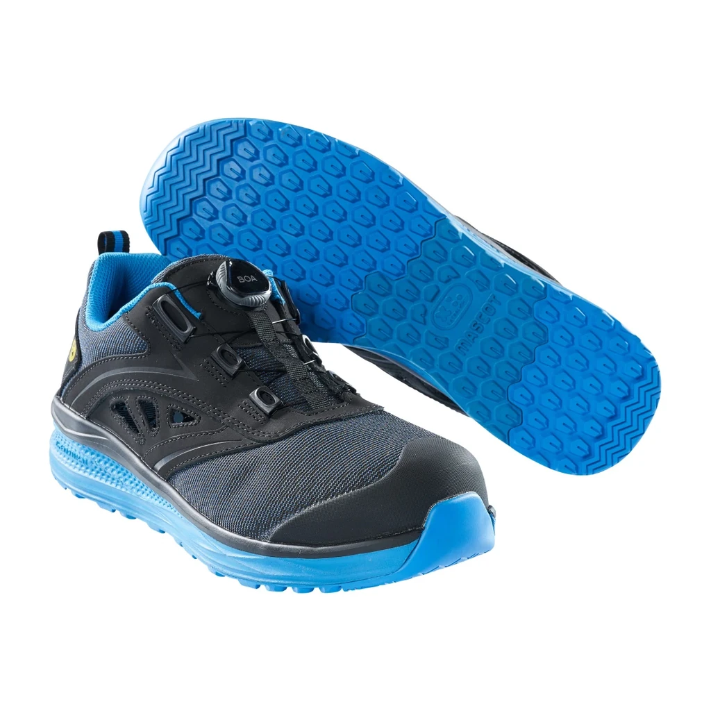 MASCOT® | Sicherheitssandale FOOTWEAR CARBON | 1046 | Schwarz/Kornblau