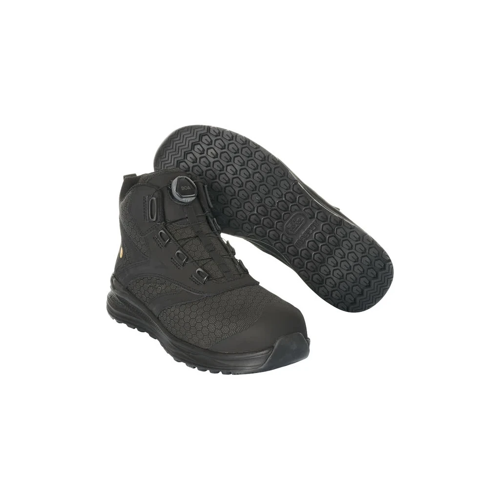 MASCOT® | Sicherheitsstiefel FOOTWEAR CARBON | 36 | Schwarz/Schwarz