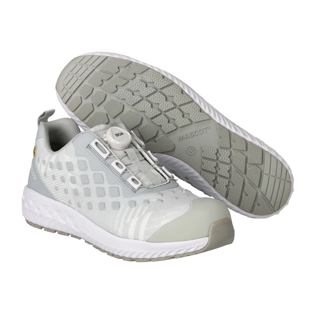 MASCOT® | Sicherheitsschuhe FOOTWEAR CUSTOMIZED | 36 | Weiss/Hellgrau-meliert
