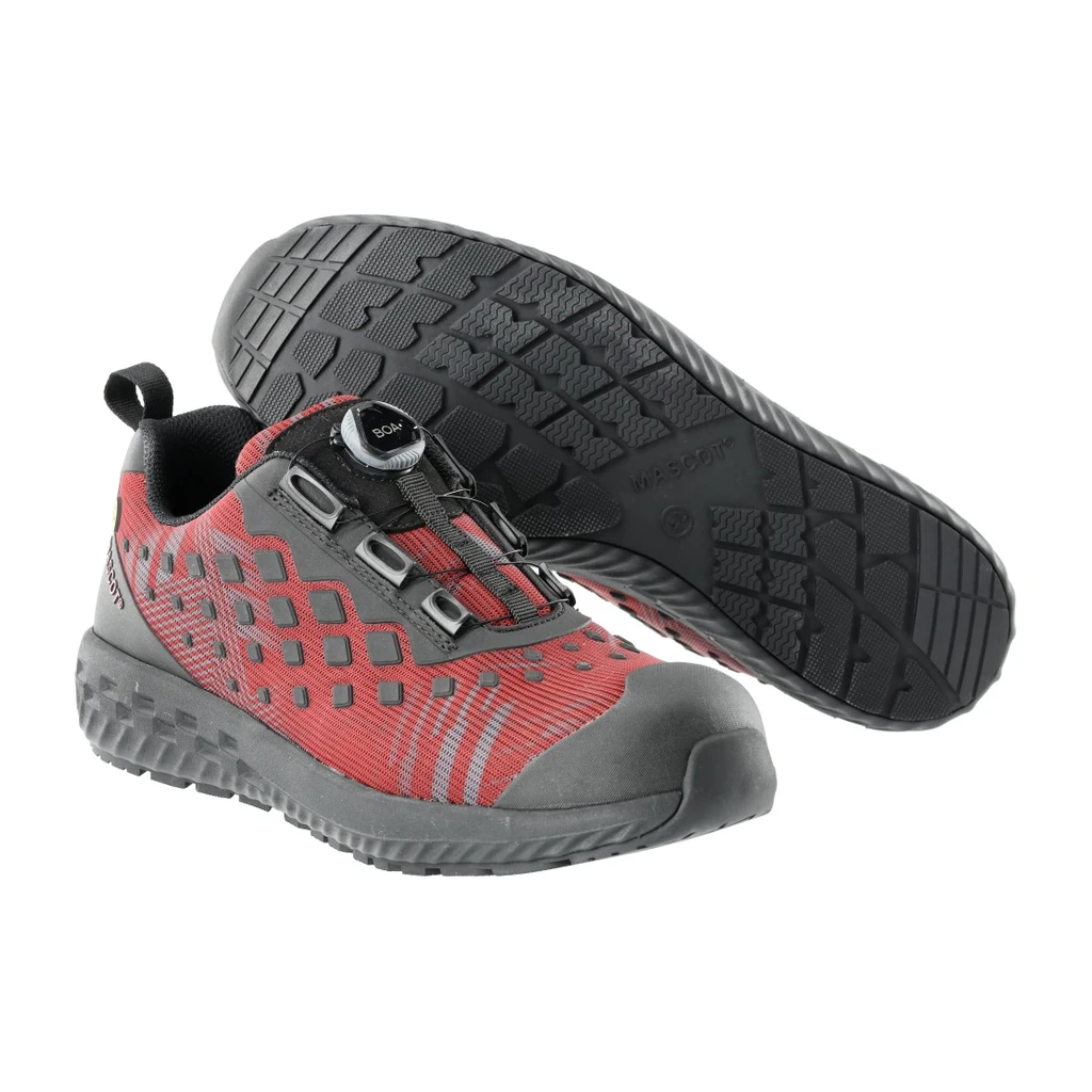 MASCOT® | Sicherheitsschuhe FOOTWEAR CUSTOMIZED | 36 | Herbstrot/Schwarz