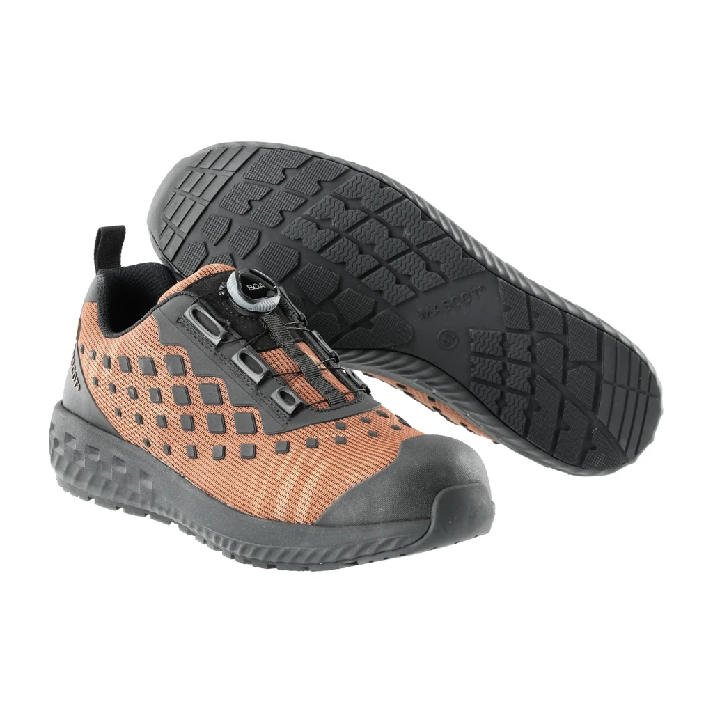 MASCOT® | Sicherheitsschuhe FOOTWEAR CUSTOMIZED | 36 | Nussbraun/Schwarz