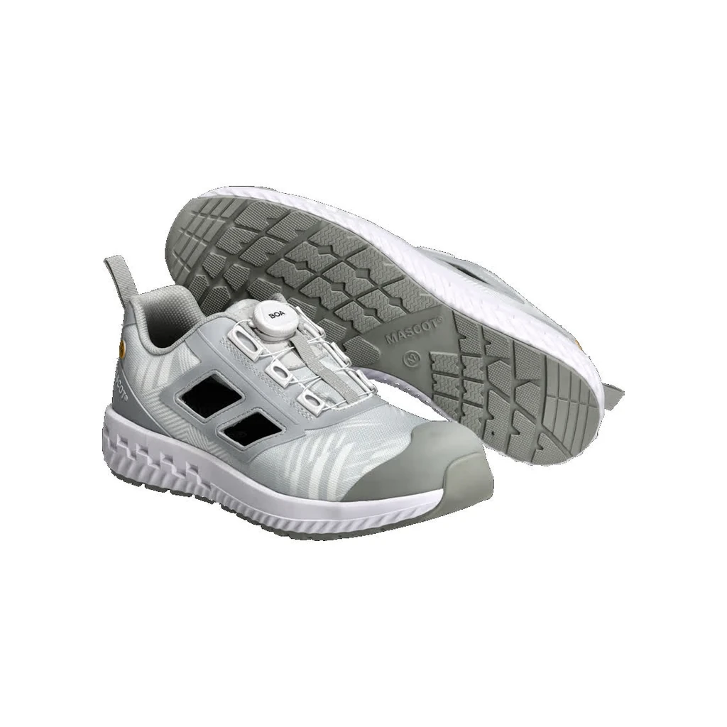 MASCOT® | Sicherheitssandale FOOTWEAR CUSTOMIZED | 0836 | Weiss/Hellgrau-meliert