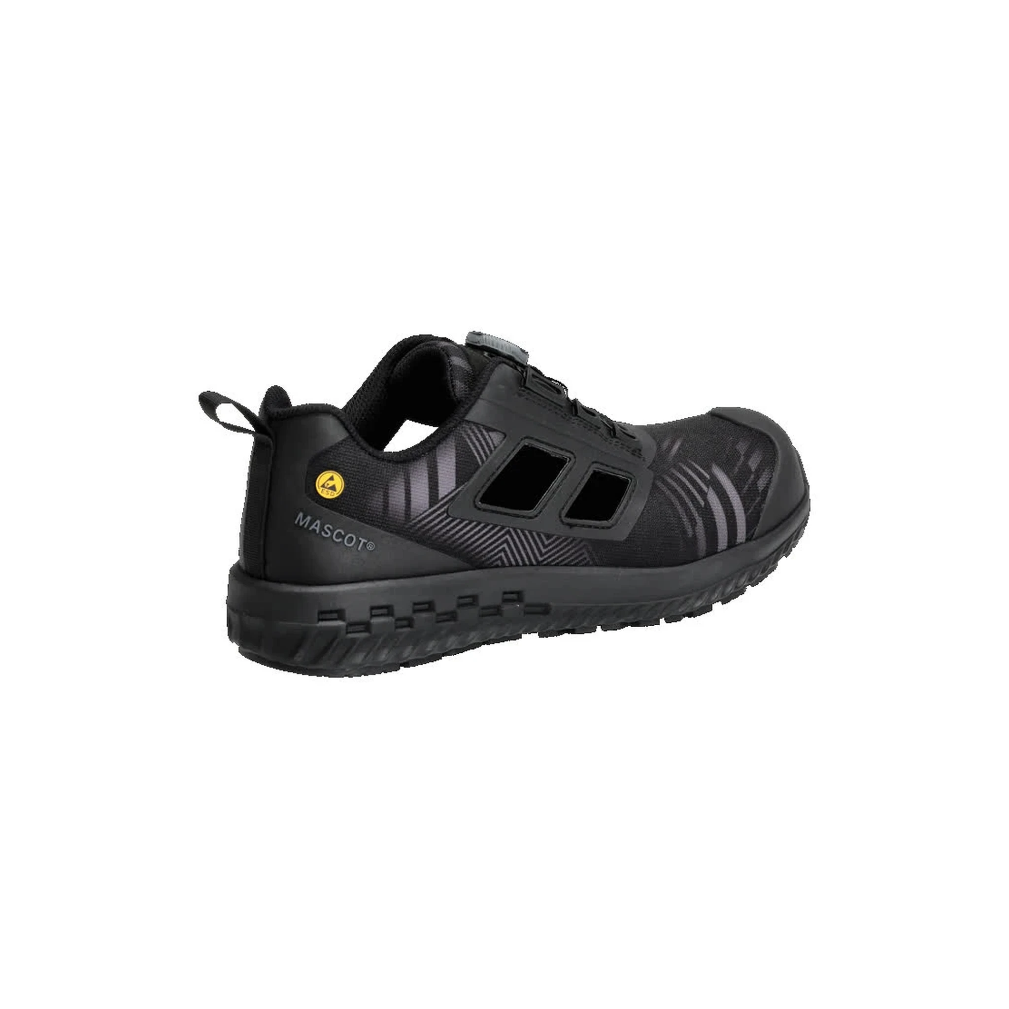MASCOT® | Sicherheitssandale FOOTWEAR CUSTOMIZED | 08x36 | Schwarz | S1PL