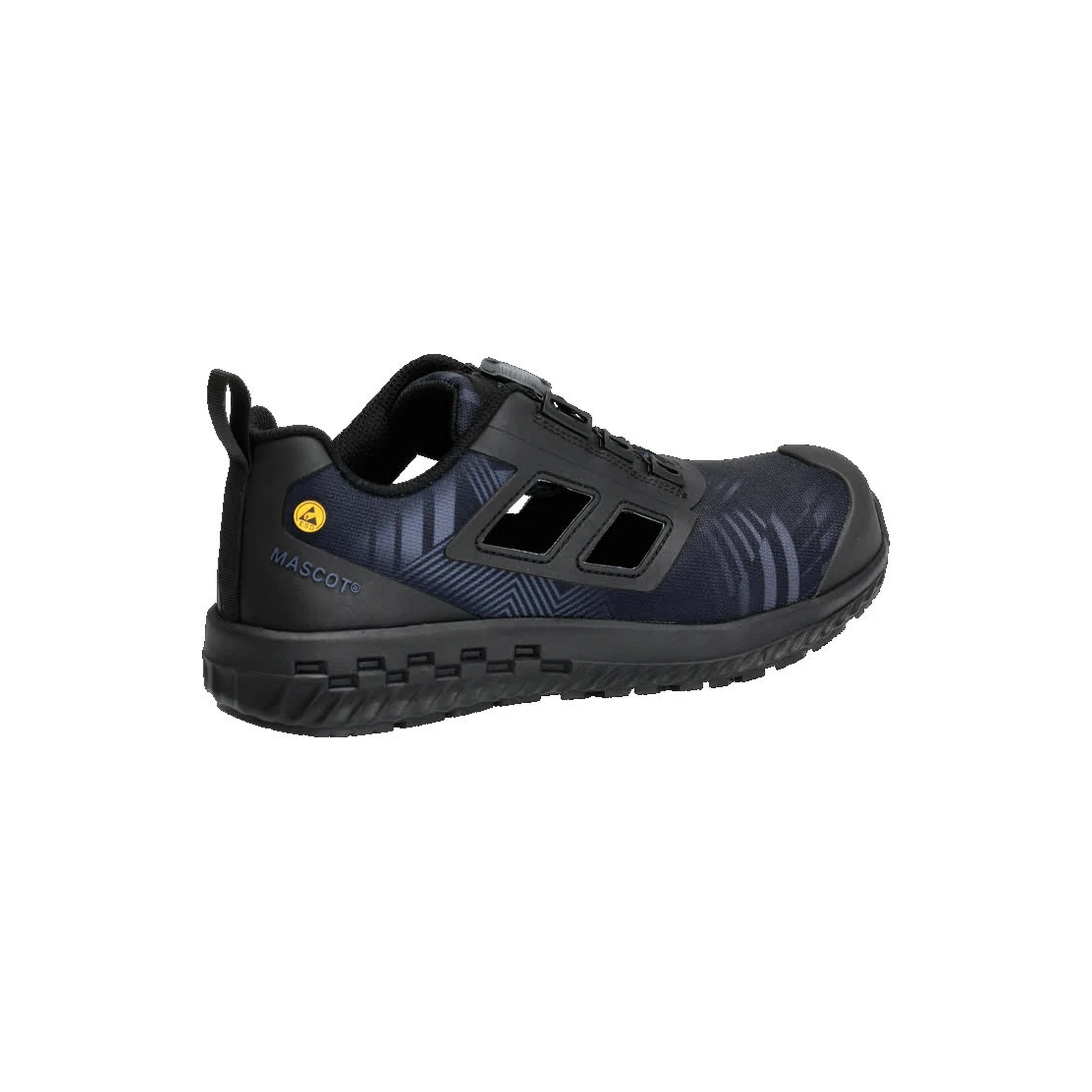 MASCOT® | Sicherheitssandale FOOTWEAR CUSTOMIZED | 08x36 | Steinblau/Schwarz | S1PL
