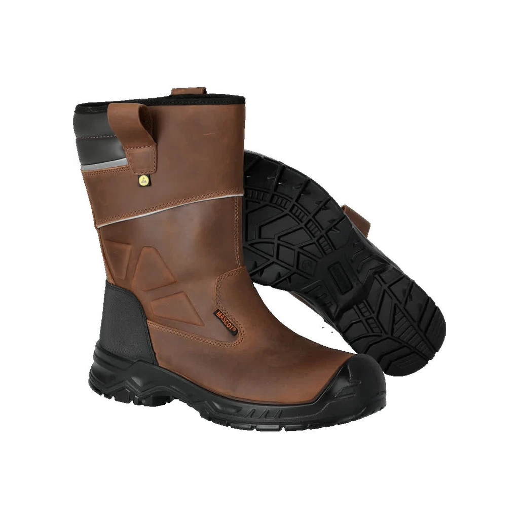 MASCOT® | Sicherheitsstiefel FOOTWEAR ORIGINALS | 1040 | Nussbraun/Schwarz