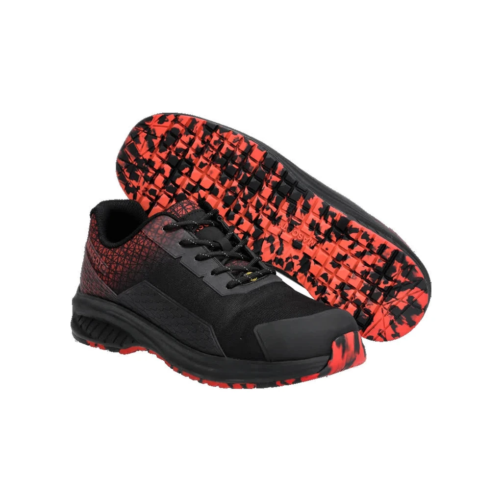 MASCOT® | Sicherheitsschuhe FOOTWEAR ACCELERATE | 0836 | Schwarz/Verkehrsrot