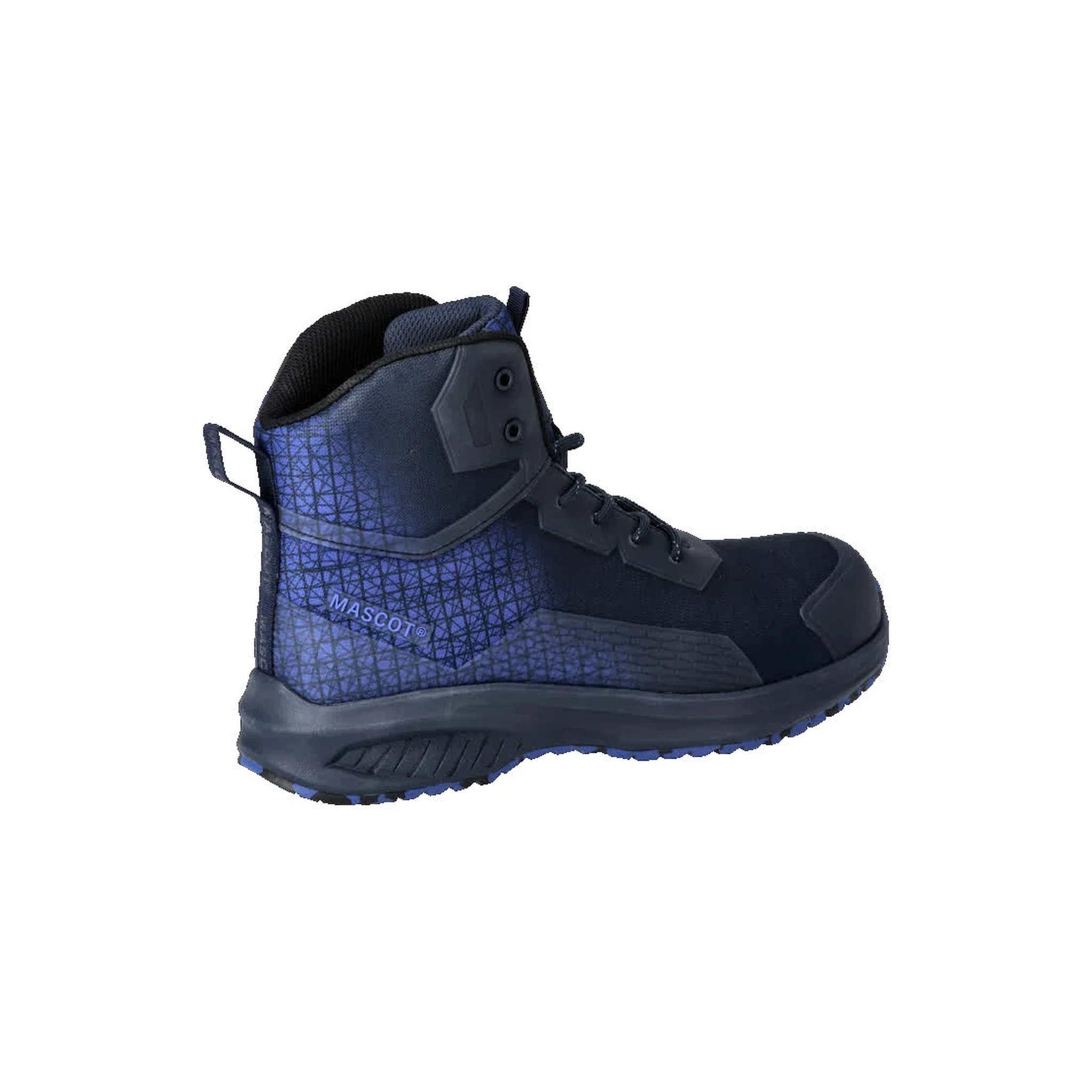 MASCOT® | Sicherheitsstiefel FOOTWEAR ACCELERATE | 08x36 | Schwarzblau/Azurblau | S3S