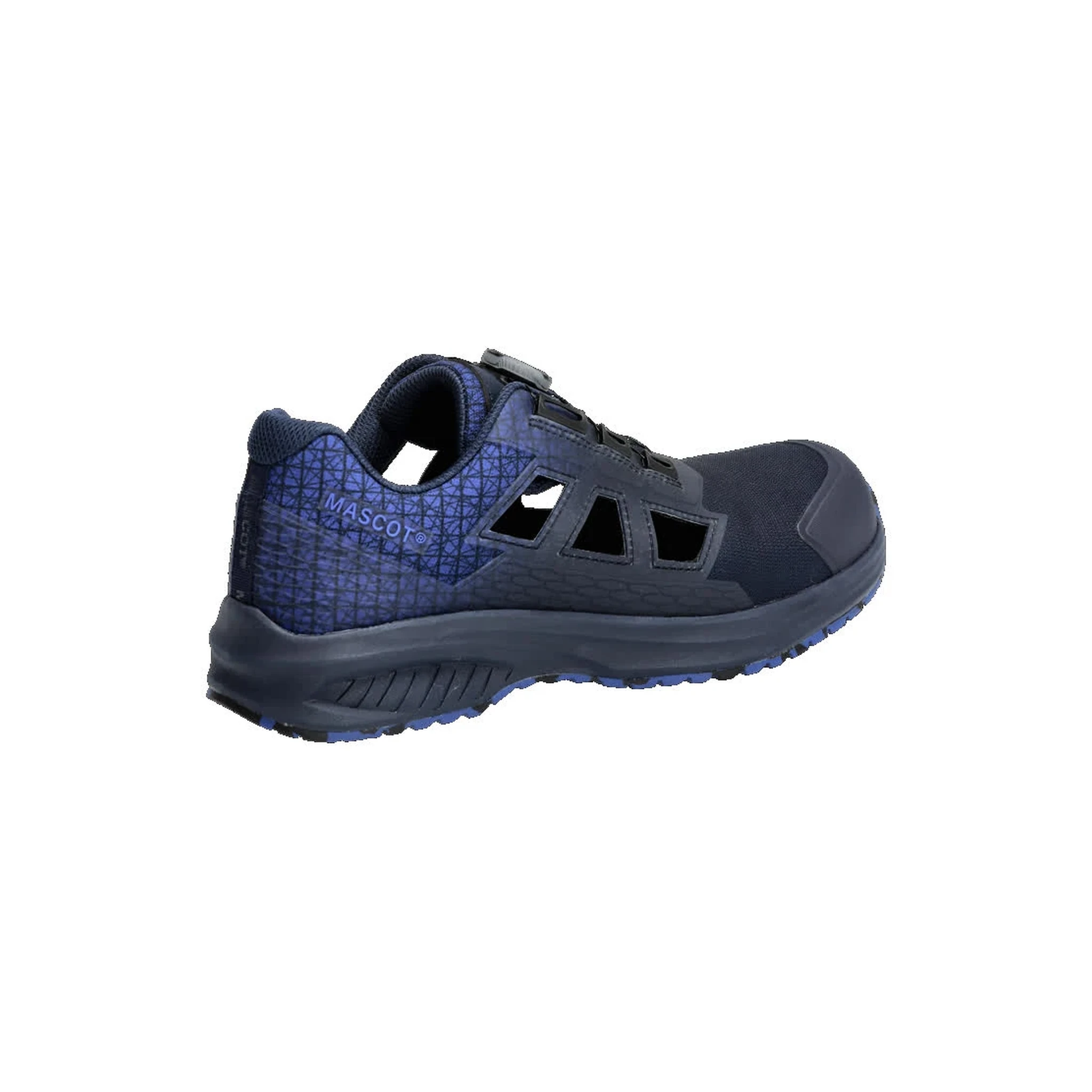 MASCOT® | Sicherheitssandale FOOTWEAR ACCELERATE | 10x44 | Schwarzblau/Azurblau | S1PS