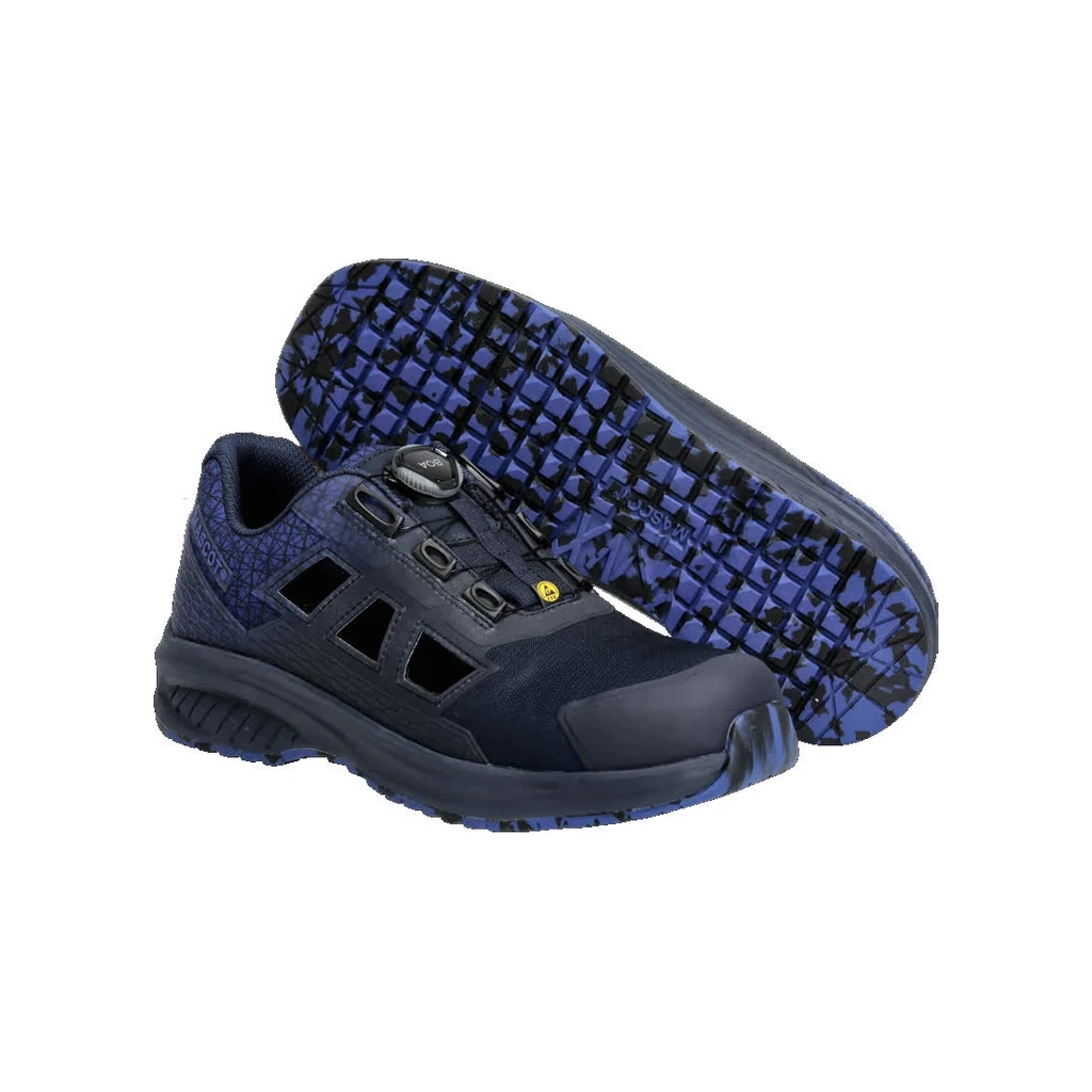 MASCOT® | Sicherheitssandale FOOTWEAR ACCELERATE | 0836 | Schwarzblau/Azurblau
