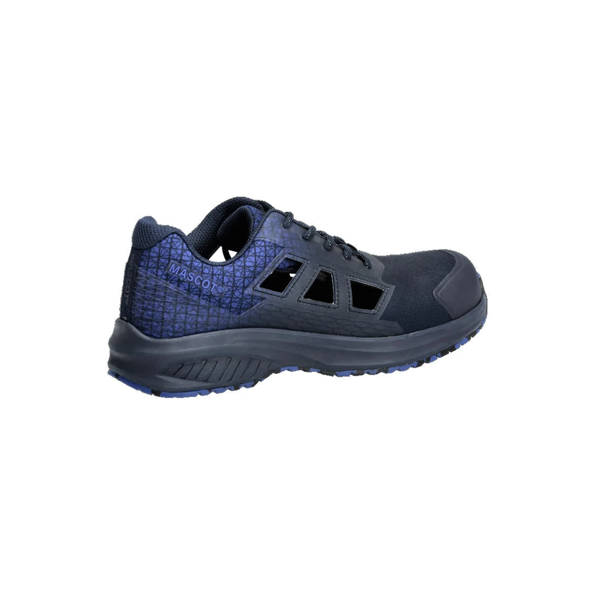 MASCOT® | Sicherheitssandale FOOTWEAR ACCELERATE | 10x44 | Schwarzblau/Azurblau | S1PS