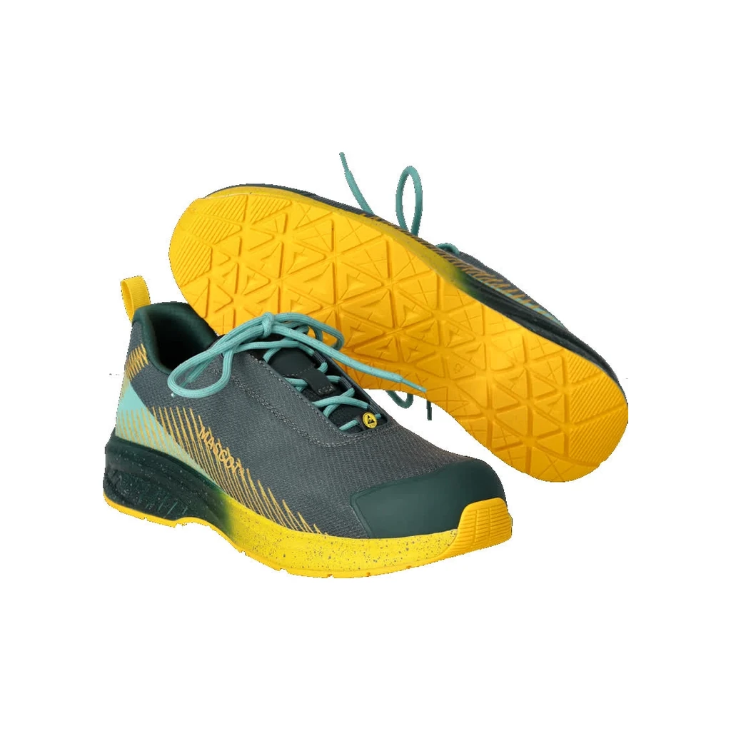 MASCOT® | Sicherheitsschuhe FOOTWEAR CUSTOMIZED | 1044 | Waldgrün/Sonnengelb