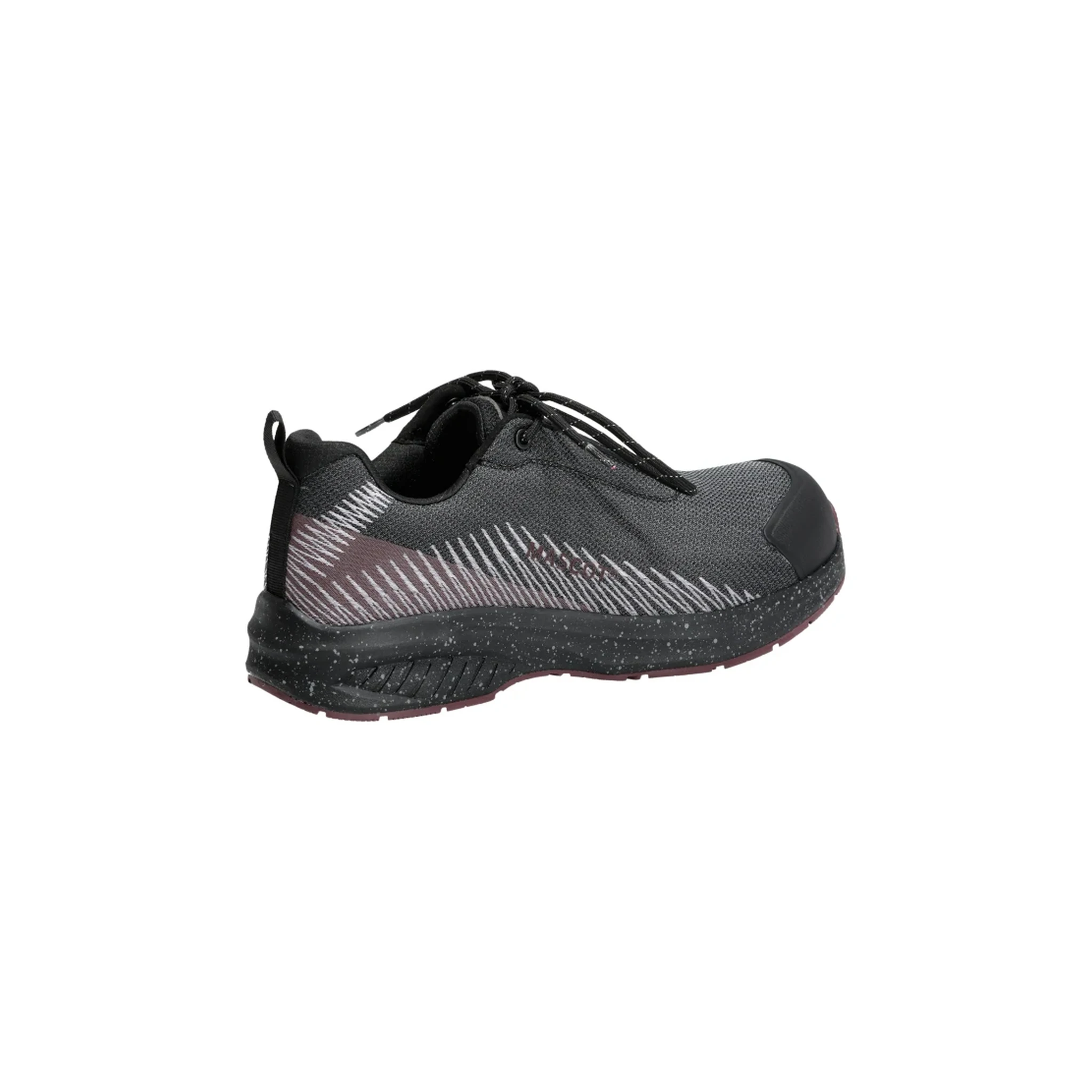 MASCOT® | Sicherheitsschuhe FOOTWEAR CUSTOMIZED | 10x43 | Anthrazitgrau/Bordeaux | S1PS