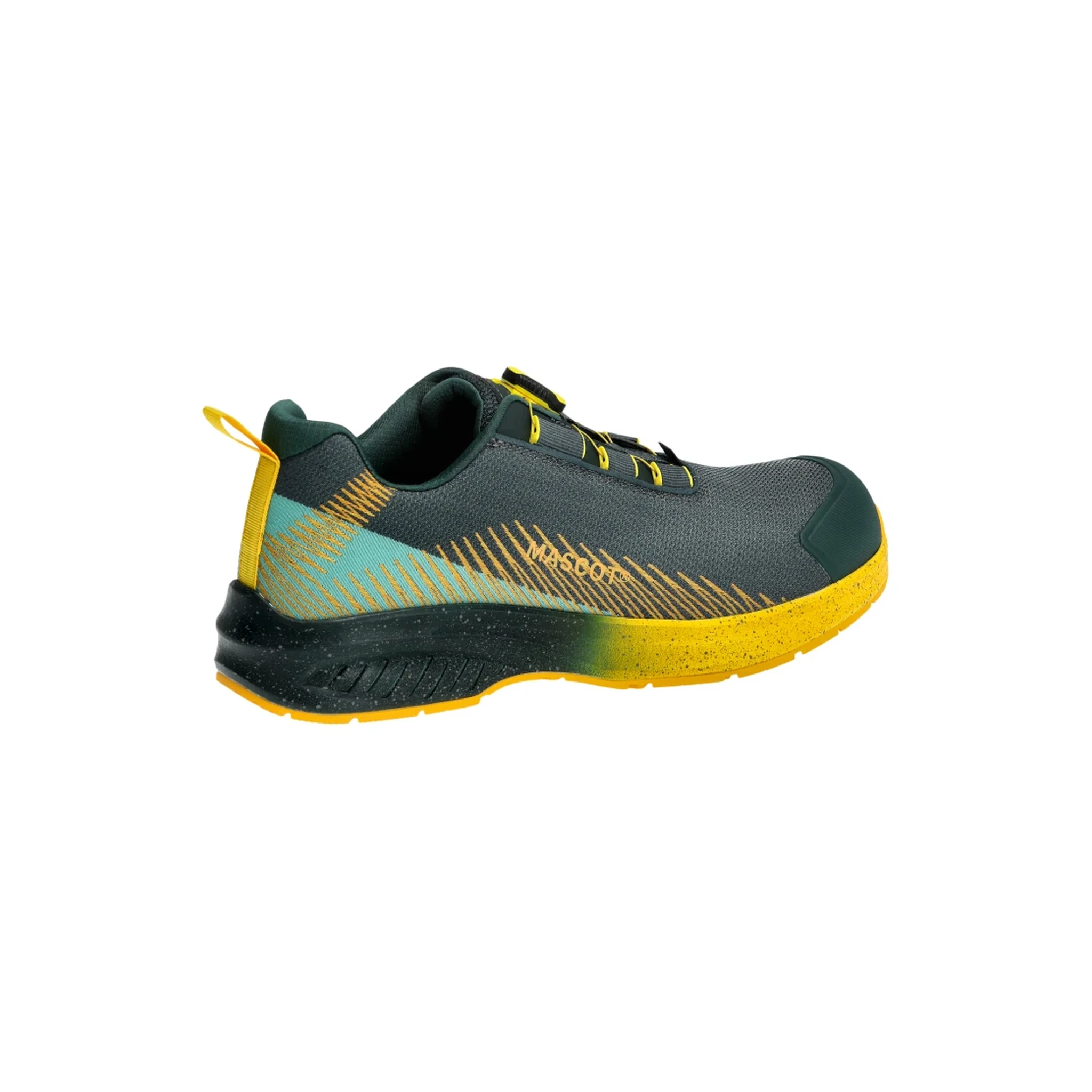 MASCOT® | Sicherheitsschuhe FOOTWEAR CUSTOMIZED | 10x42 | Waldgrün/Sonnengelb | S1PS