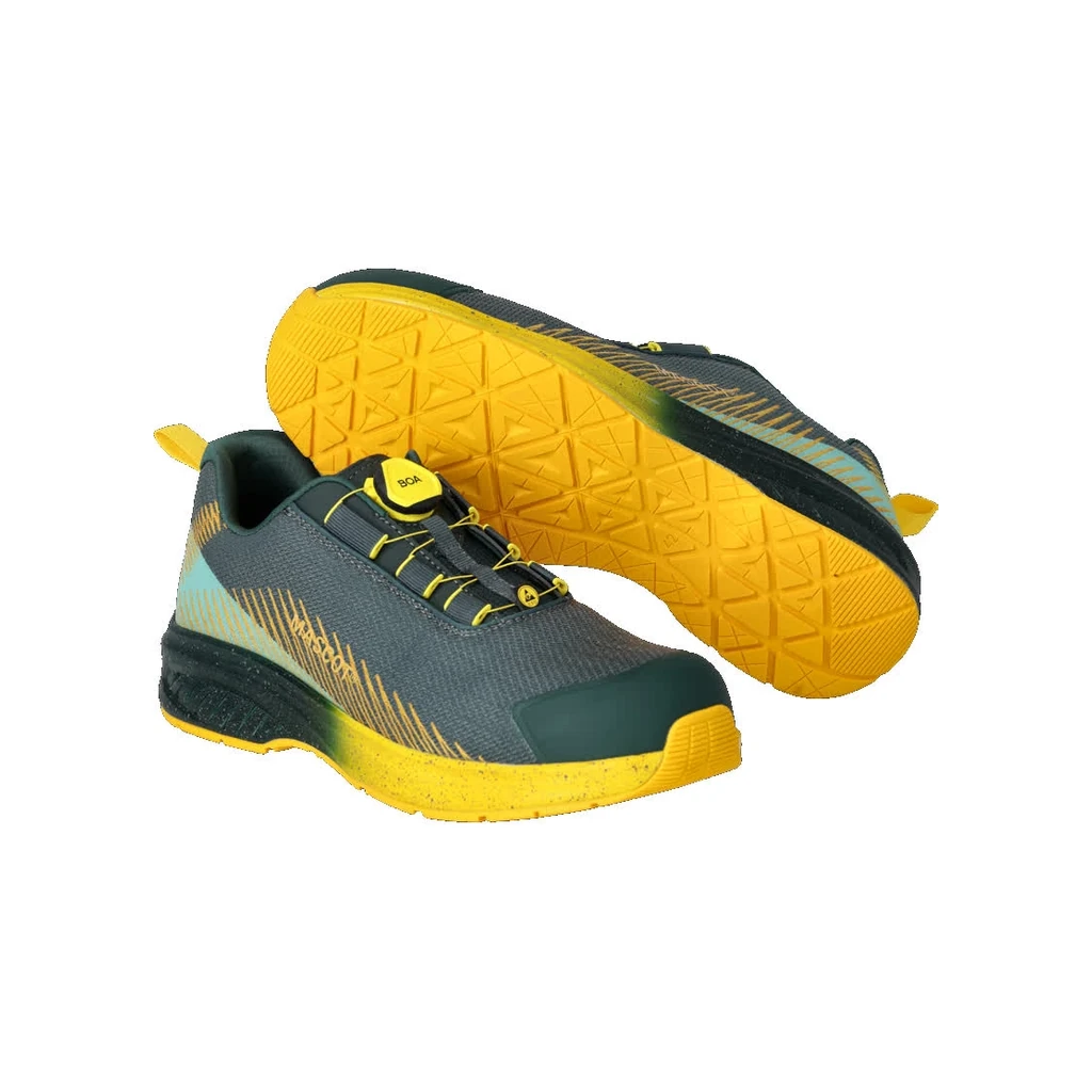 MASCOT® | Sicherheitsschuhe FOOTWEAR CUSTOMIZED | 1044 | Waldgrün/Sonnengelb