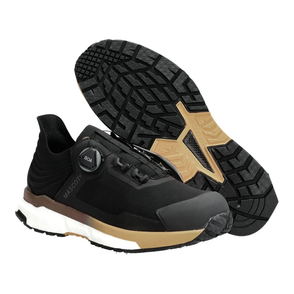 MASCOT® | Sicherheitsschuhe FOOTWEAR CUSTOMIZED | 1045 | Schwarz/Dunkles Sandbeige