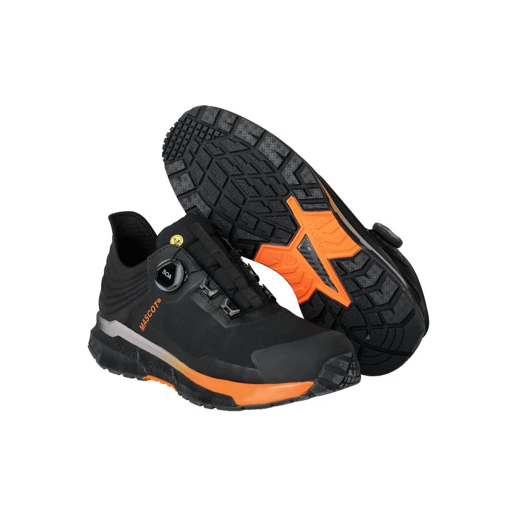 MASCOT® | Sicherheitsschuhe FOOTWEAR CUSTOMIZED | 1045 | Schwarz/Hellorange