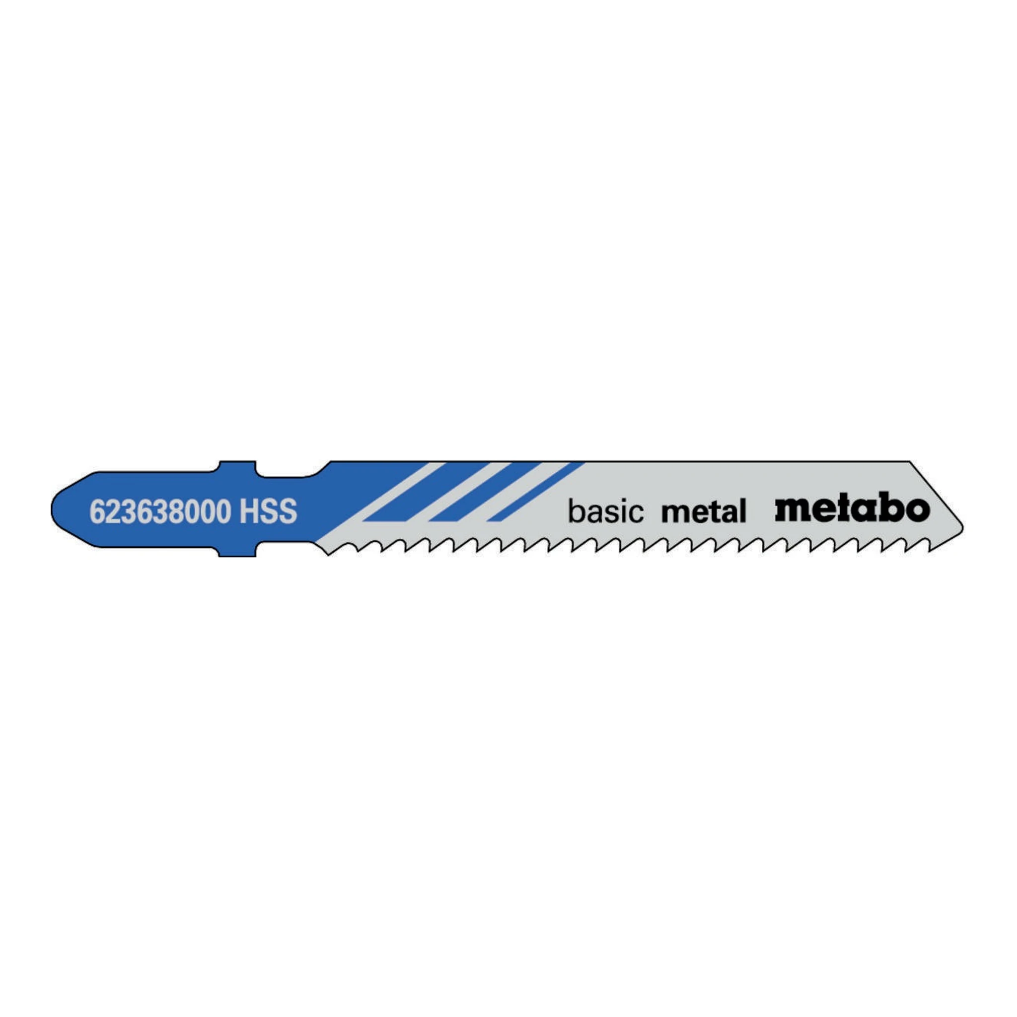 METABO | Stichsägeblätter | Nutz-L.51mm ZAhnteilung2mm | HSS gefräst gewellt