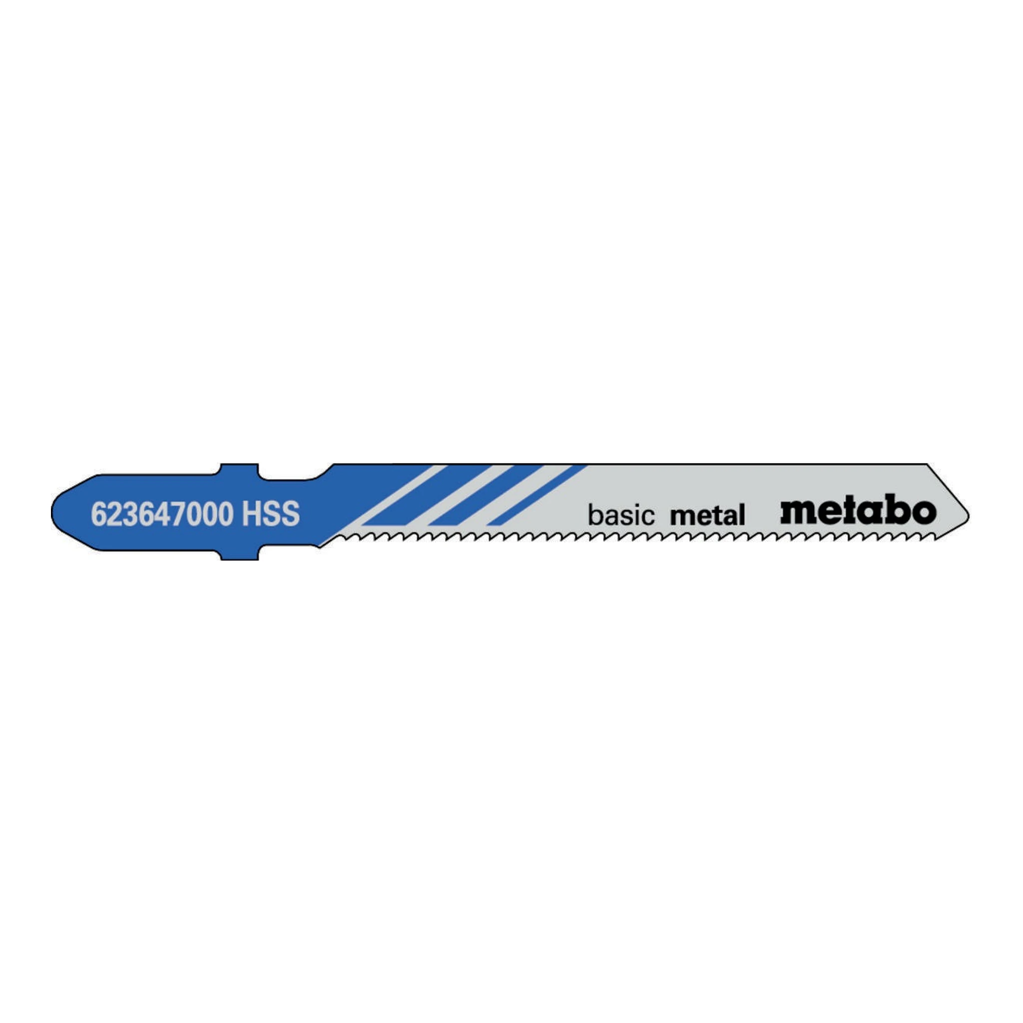 METABO | Stichsägeblätter | Nutz-L.51mm ZAhnteilung1,2mm | HSS gefräst gewellt