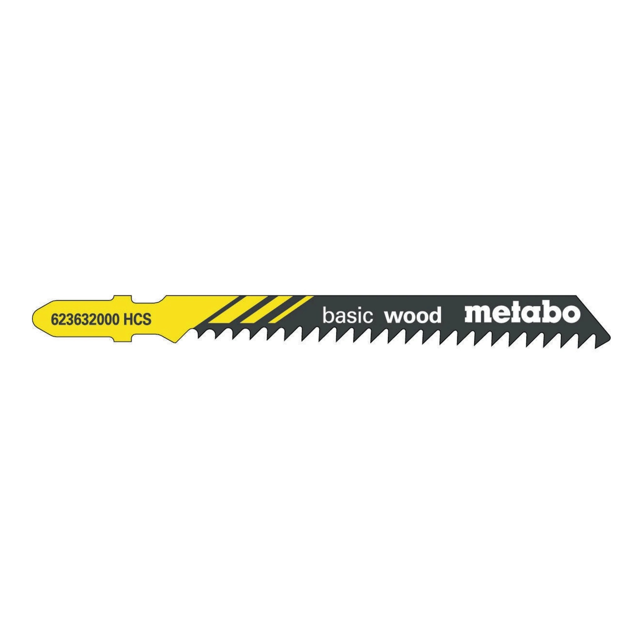 METABO | Stichsägeblätter | Nutz-L.74mm ZAhnteilung3mm | HCS gefräst geschränkt