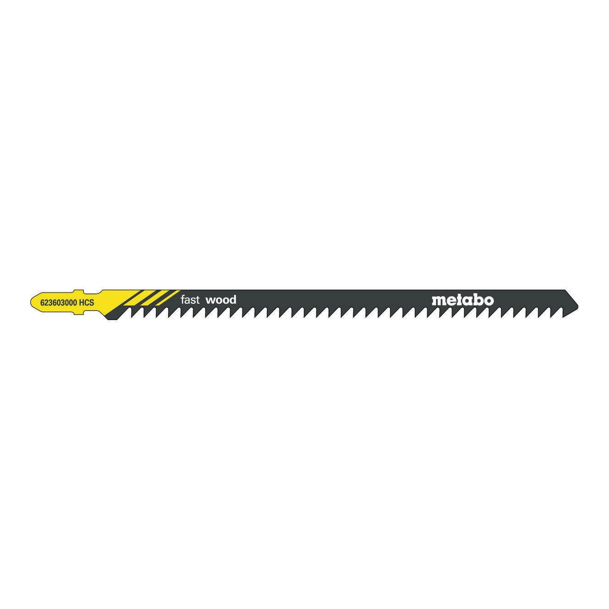 METABO | Stichsägeblätter | Nutz-L.155mm ZAhnteilung4mm | HCS geschliffen geschränkt