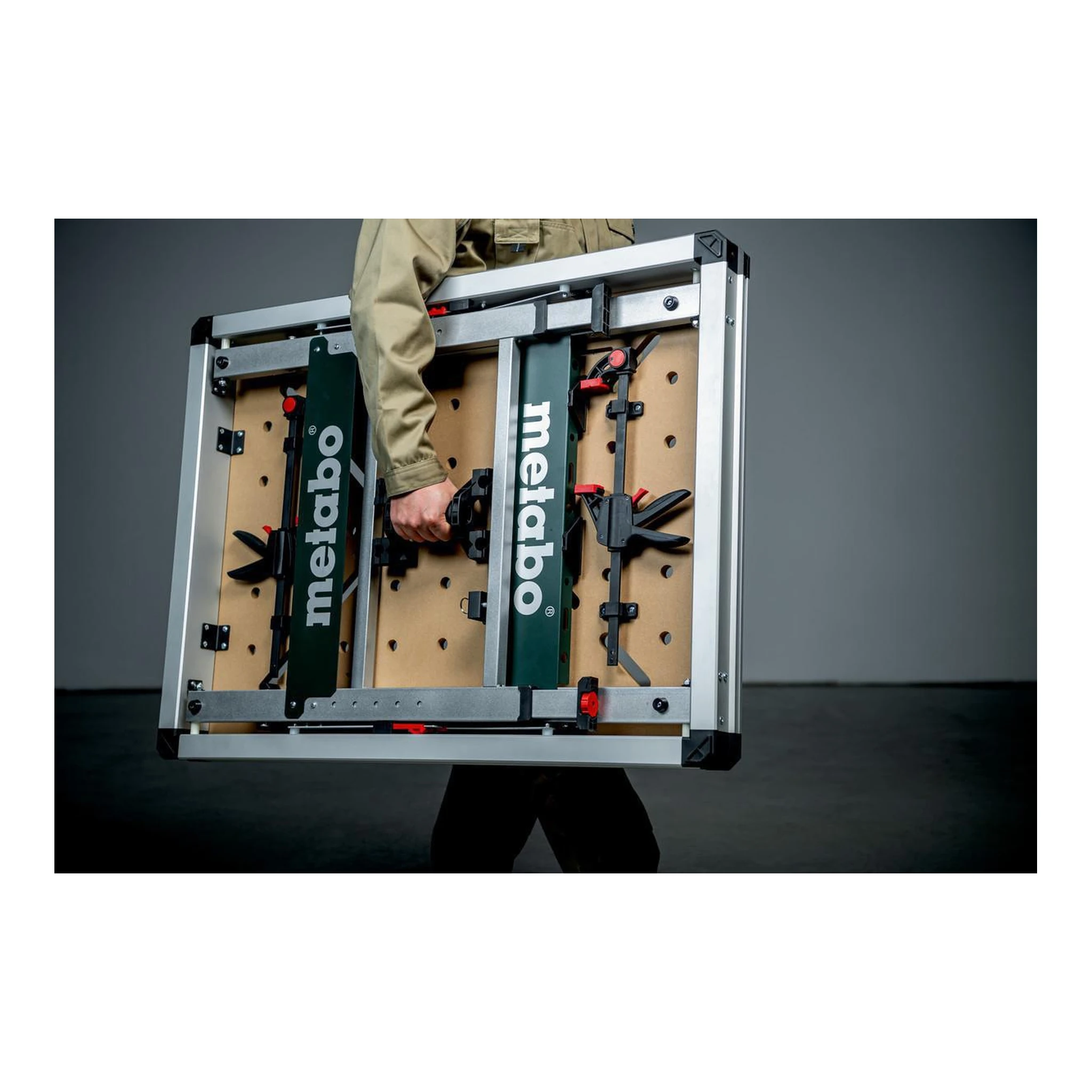 METABO | Multifunktionstisch | Höhe 800-1000mm Traglast 120kg | Arbeitsplatte MDF – Bild 4