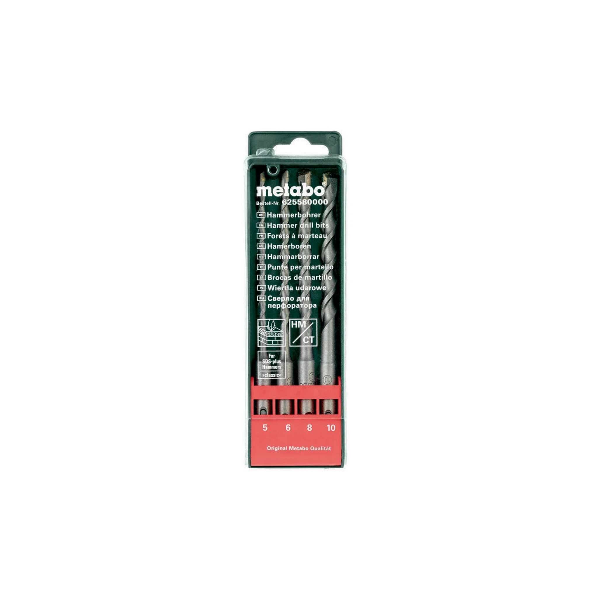 METABO | Bohrhammerzubehörset | 4teilig
