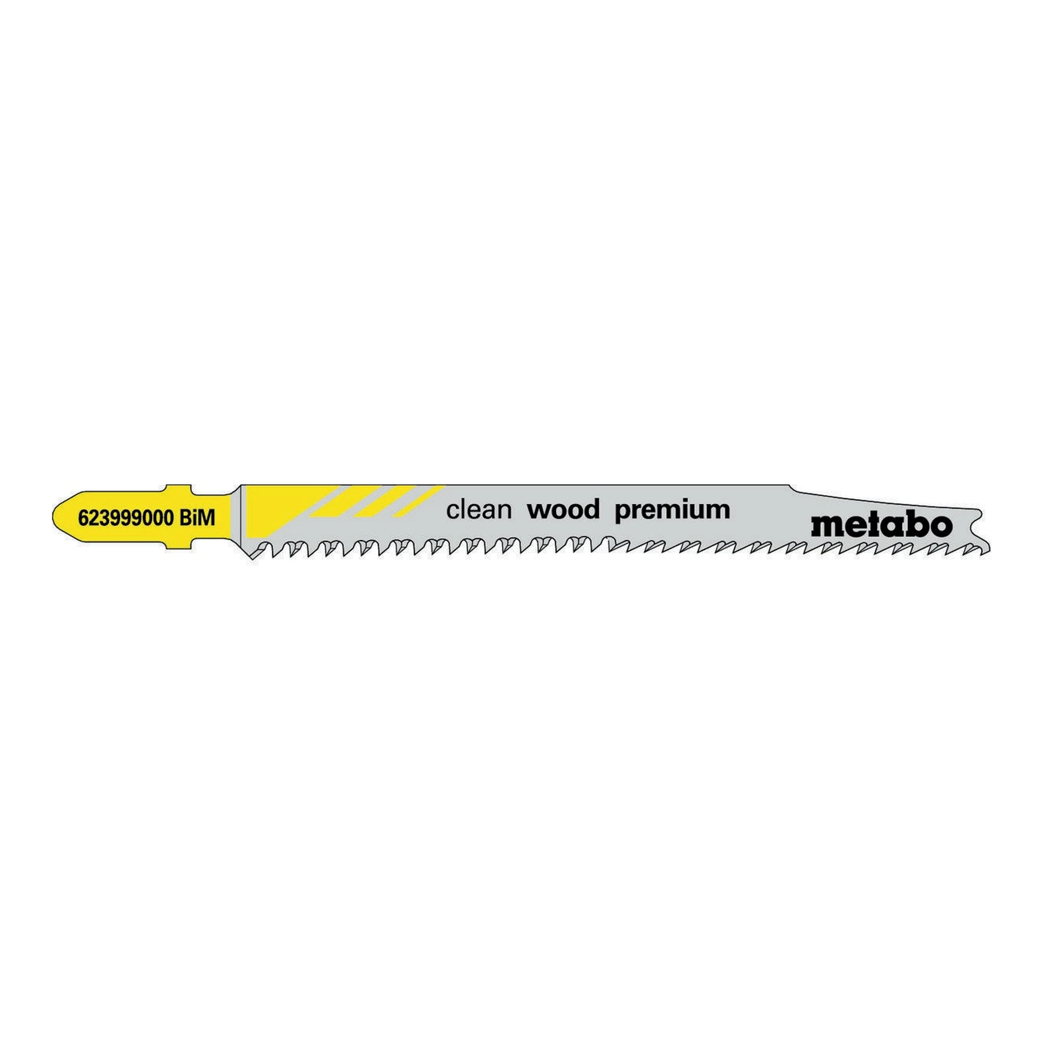 METABO | Stichsägeblätter | Nutz-L.93mm ZAhnteilung2,2mm | BiMetall Zähne geschliffen