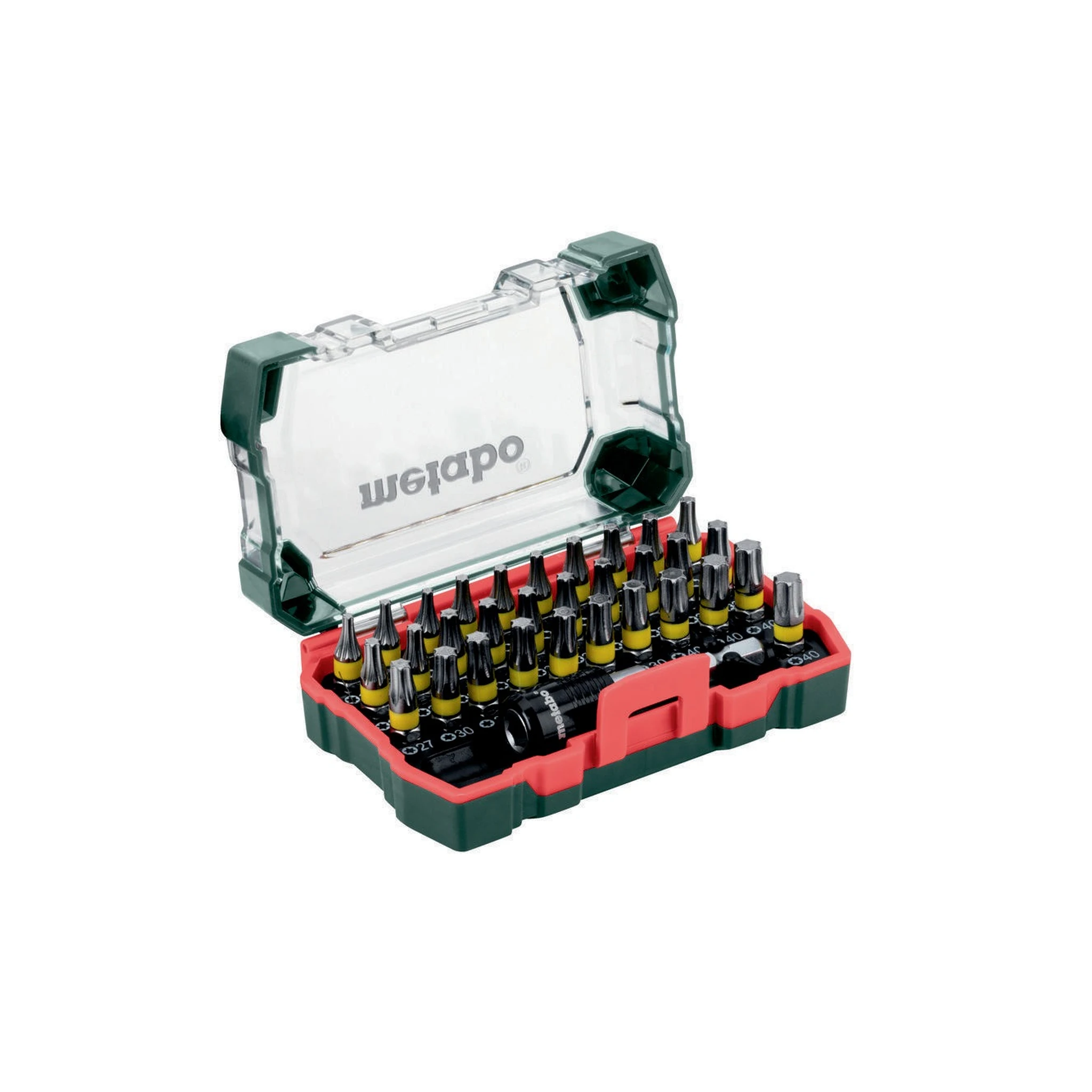METABO | Bitsatz | 32tlg. Bit-L.25mm m.Bithalter65mm | S2-Stahl Farbcodierung