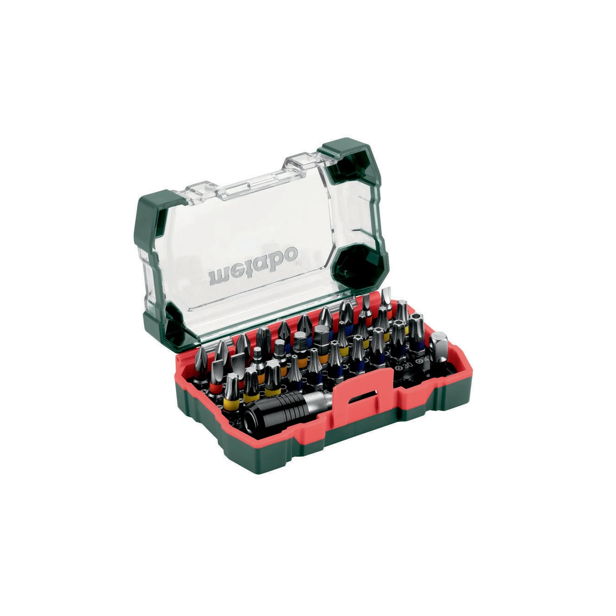METABO | Bitsatz | 32tlg. Bit-L.25mm m.Bithalter65mm | S2-Stahl Farbcodierung