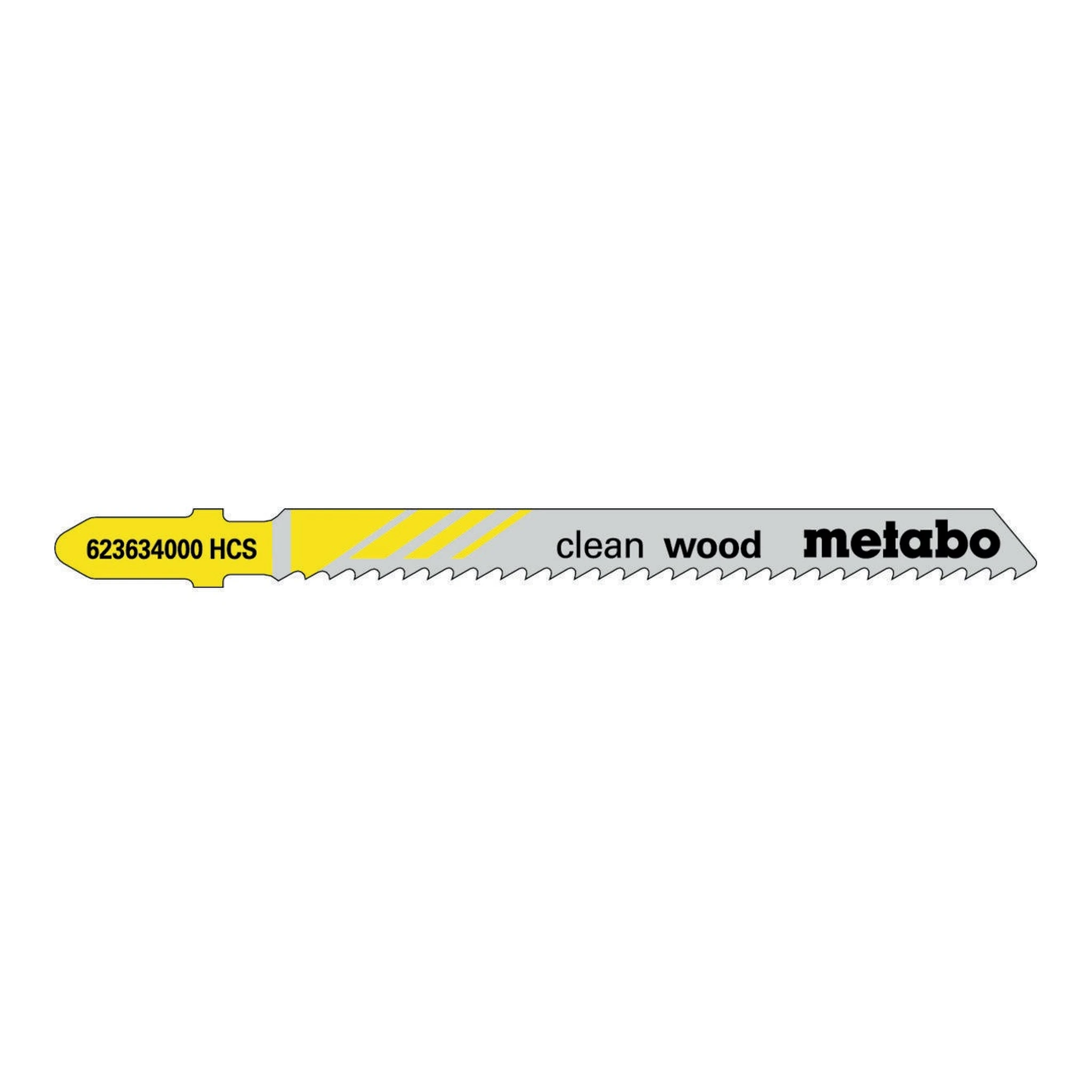 METABO | Stichsägeblätter | Nutz-L.74mm ZAhnteilung2,5mm | HCS Zähne geschliffen