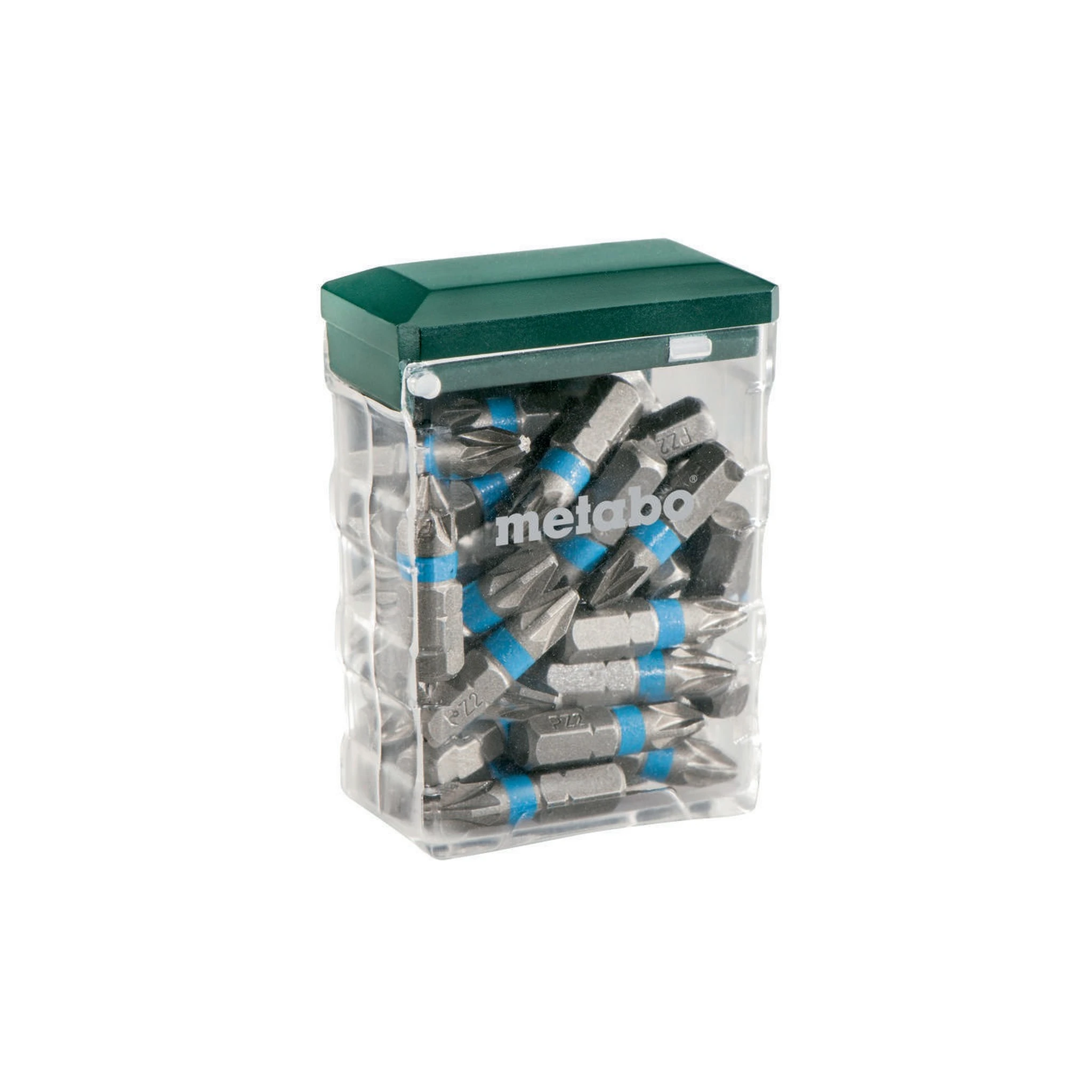 METABO | Bitsortiment | Gr.PZ2 L.25mm | S2-Stahl farbcodiert in Box