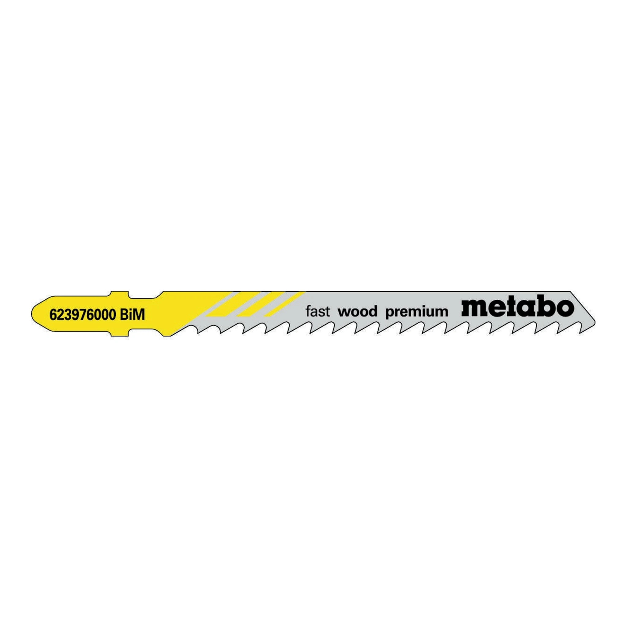 METABO | Stichsägeblätter | Nutz-L.74mm ZAhnteilung4mm | BiMetall geschliffen geschränkt