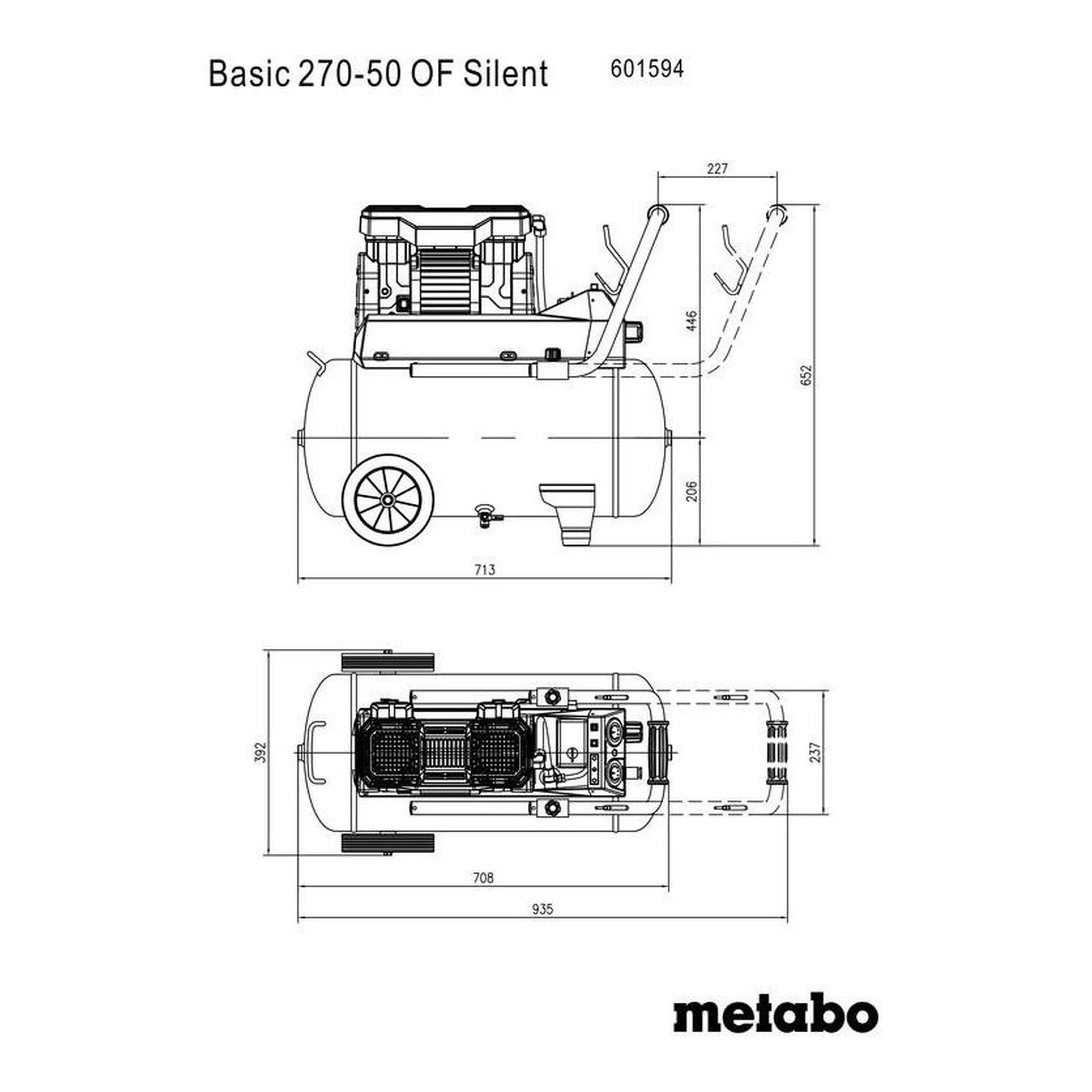 METABO | Kompressor | 250 l/min 10 bar | 1,5 kW – Bild 3