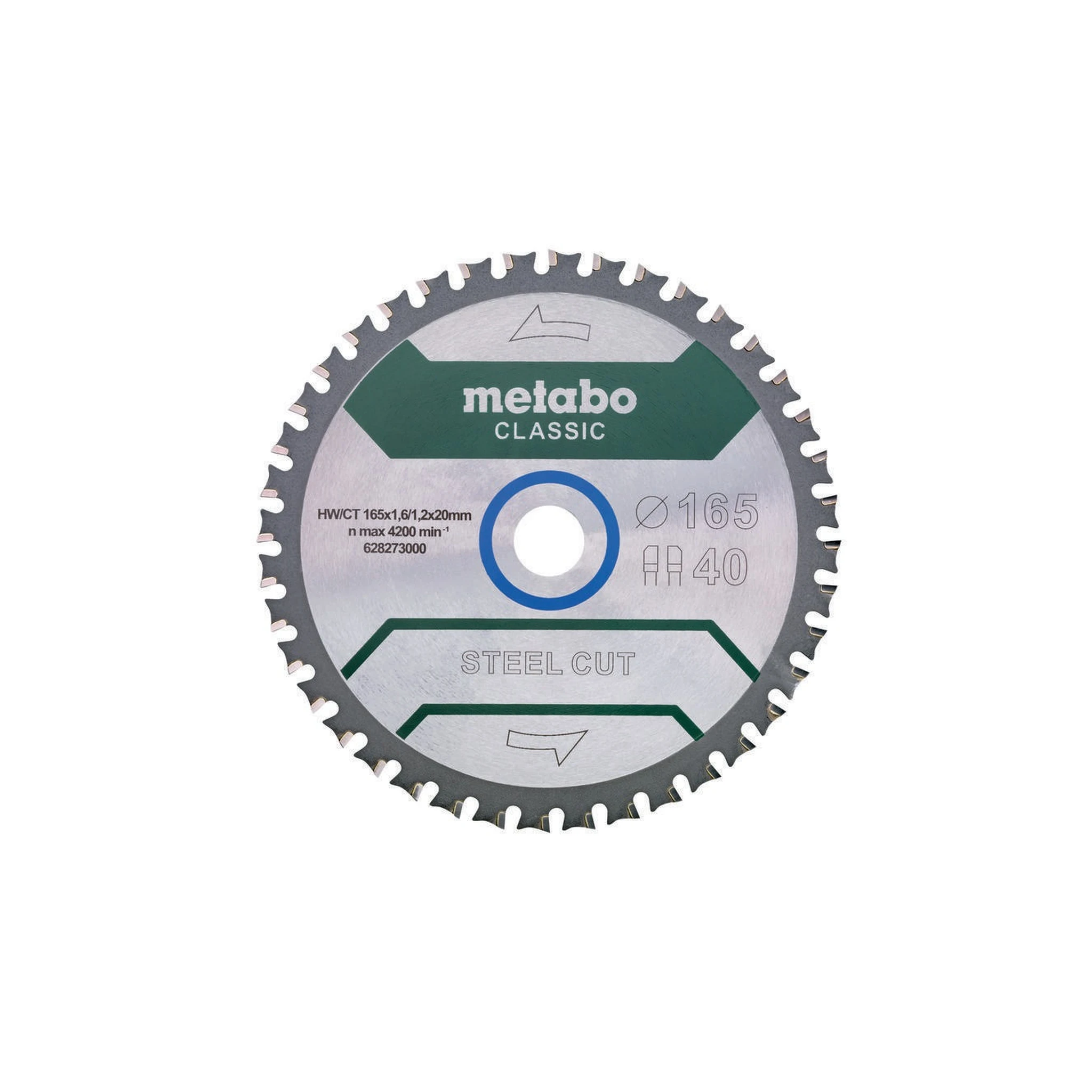 METABO | Kreissägeblatt | D165xDicke1,6xBohrung20mm | FZFA