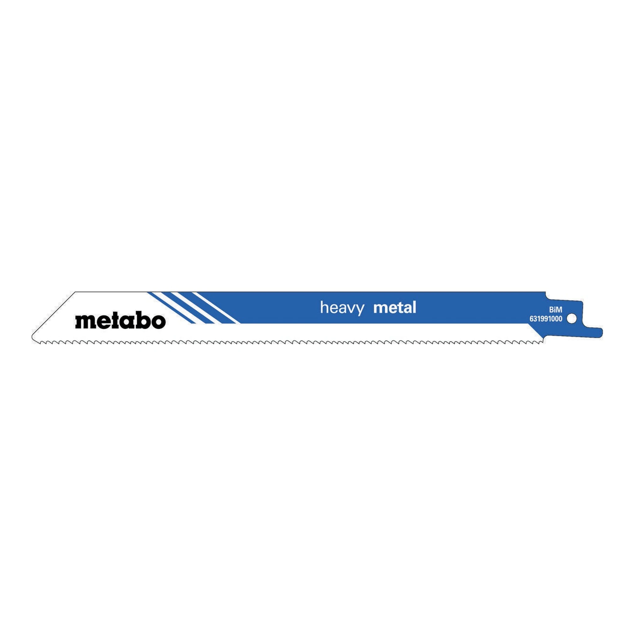 METABO | Säbelsägeblätter | L200xDicke1,25mm ZAhnteilung1,8-2,6mm | BiMetall/10-14TPI geschränkt gefräst