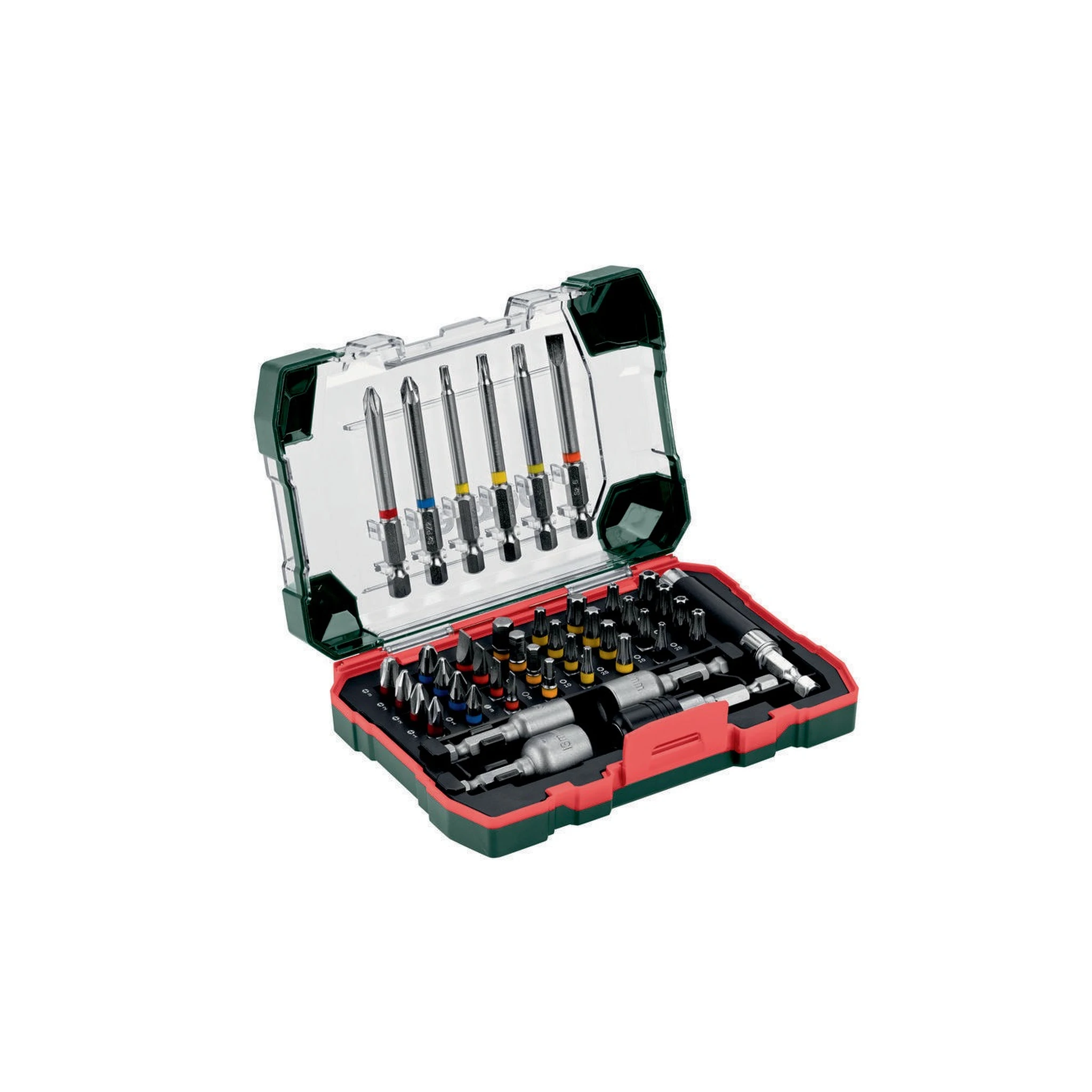 METABO | Werkzeug-Set | 43teilig Bits/Nüsse/Bithalter