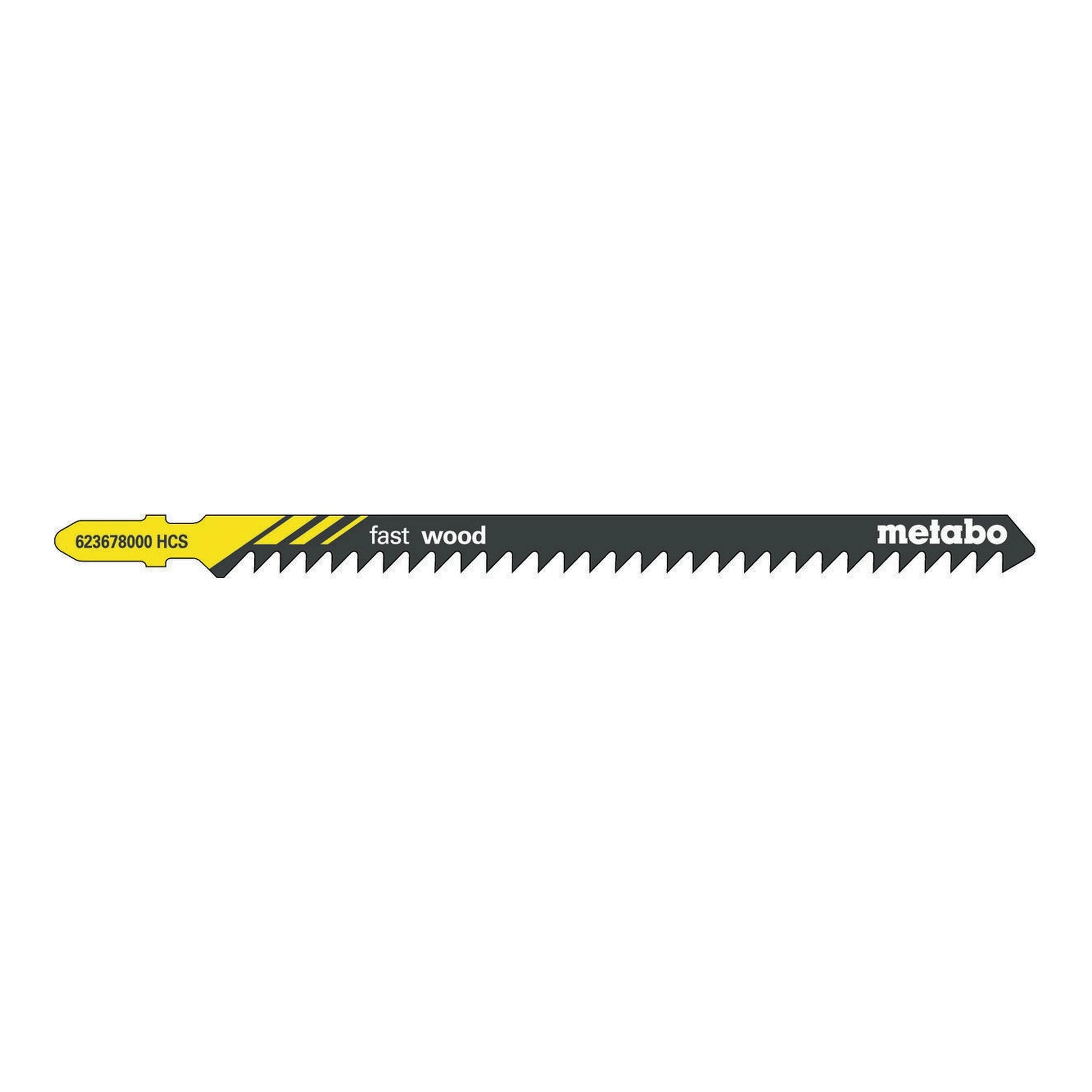 METABO | Stichsägeblätter | Nutz-L.150mm ZAhnteilung4mm | HCS geschliffen geschränkt