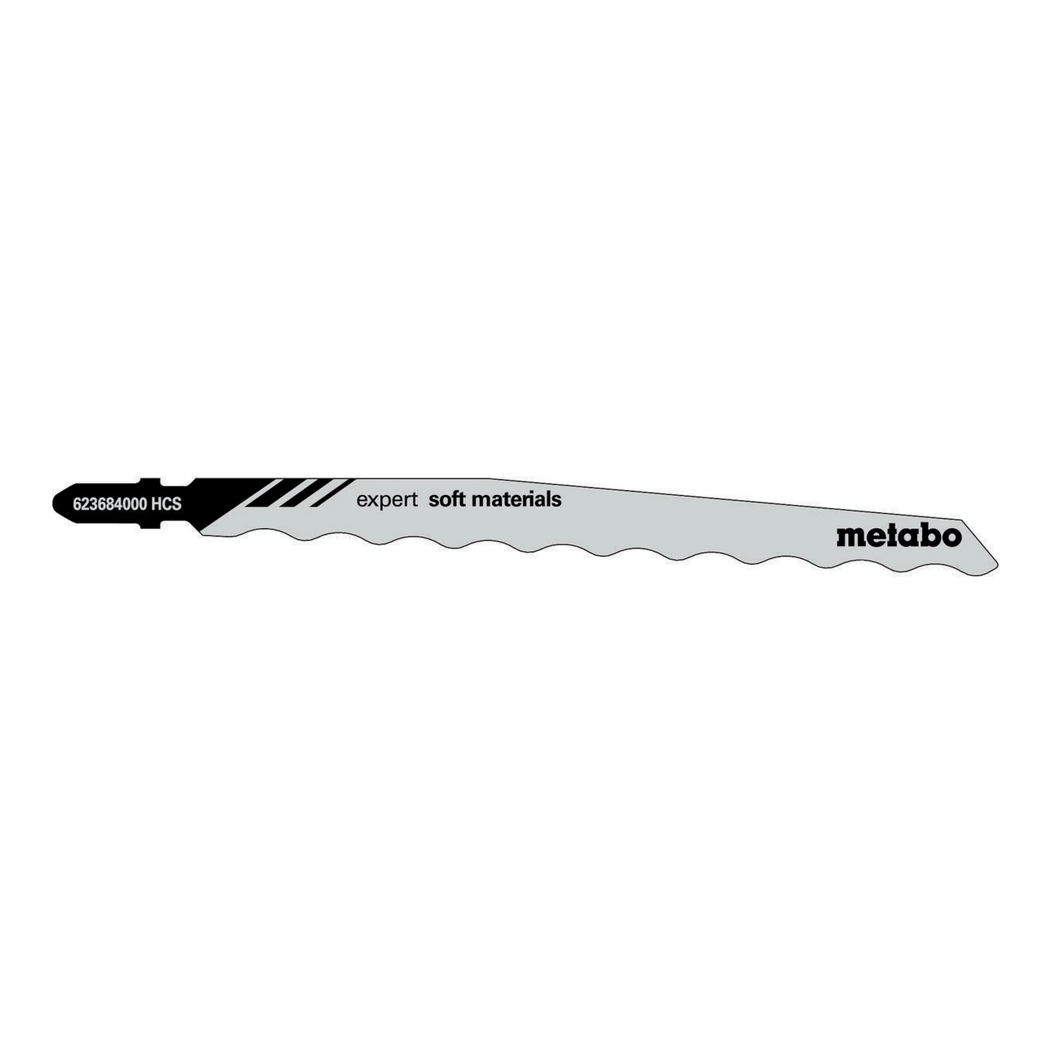 METABO | Stichsägeblätter | Nutz-L.126mm | HCS geschliffen gewellt