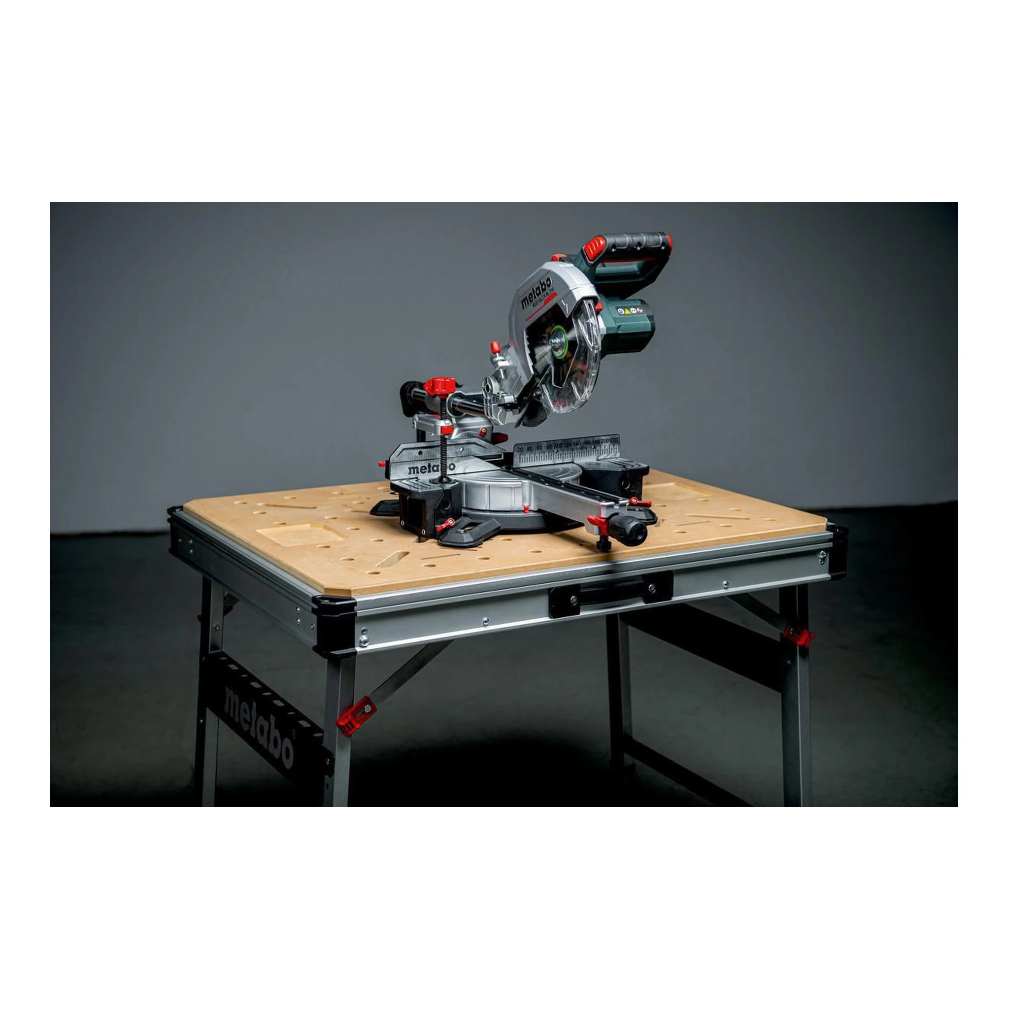 METABO | Multifunktionstisch | Höhe 800-1000mm Traglast 120kg | Arbeitsplatte MDF – Bild 13