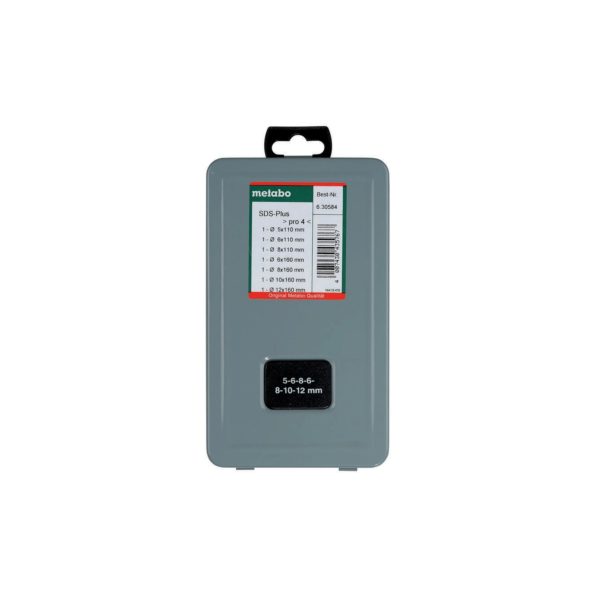 METABO | Hammerbohrer-Satz | 7-teilig SDS-Plus | Kunststoffkassette