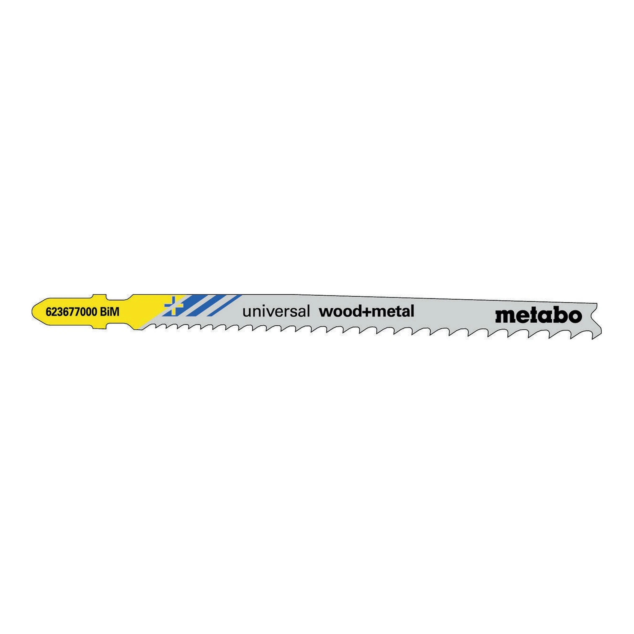 METABO | Stichsägeblätter | Nutz-L.106mm ZAhnteilung progressiv | BiMetall gefräst geschränkt