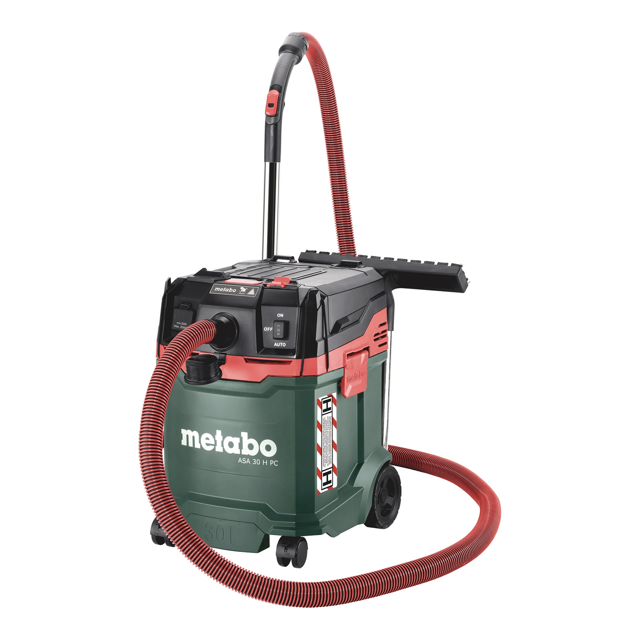 METABO | Sicherheitssauger | 1200 W 4200 l/min 225 hPa | 30 l