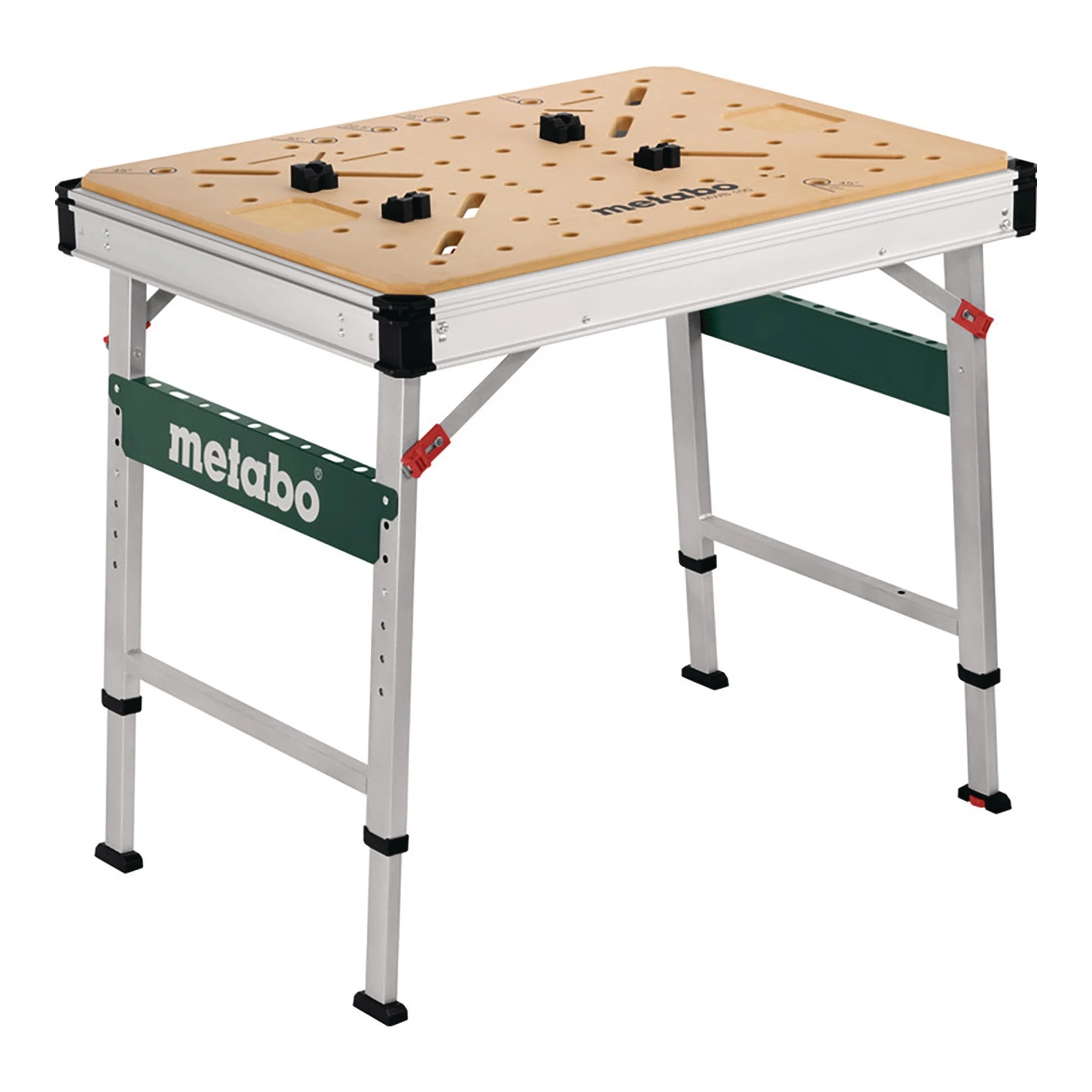METABO | Multifunktionstisch | Höhe 800-1000mm Traglast 120kg | Arbeitsplatte MDF