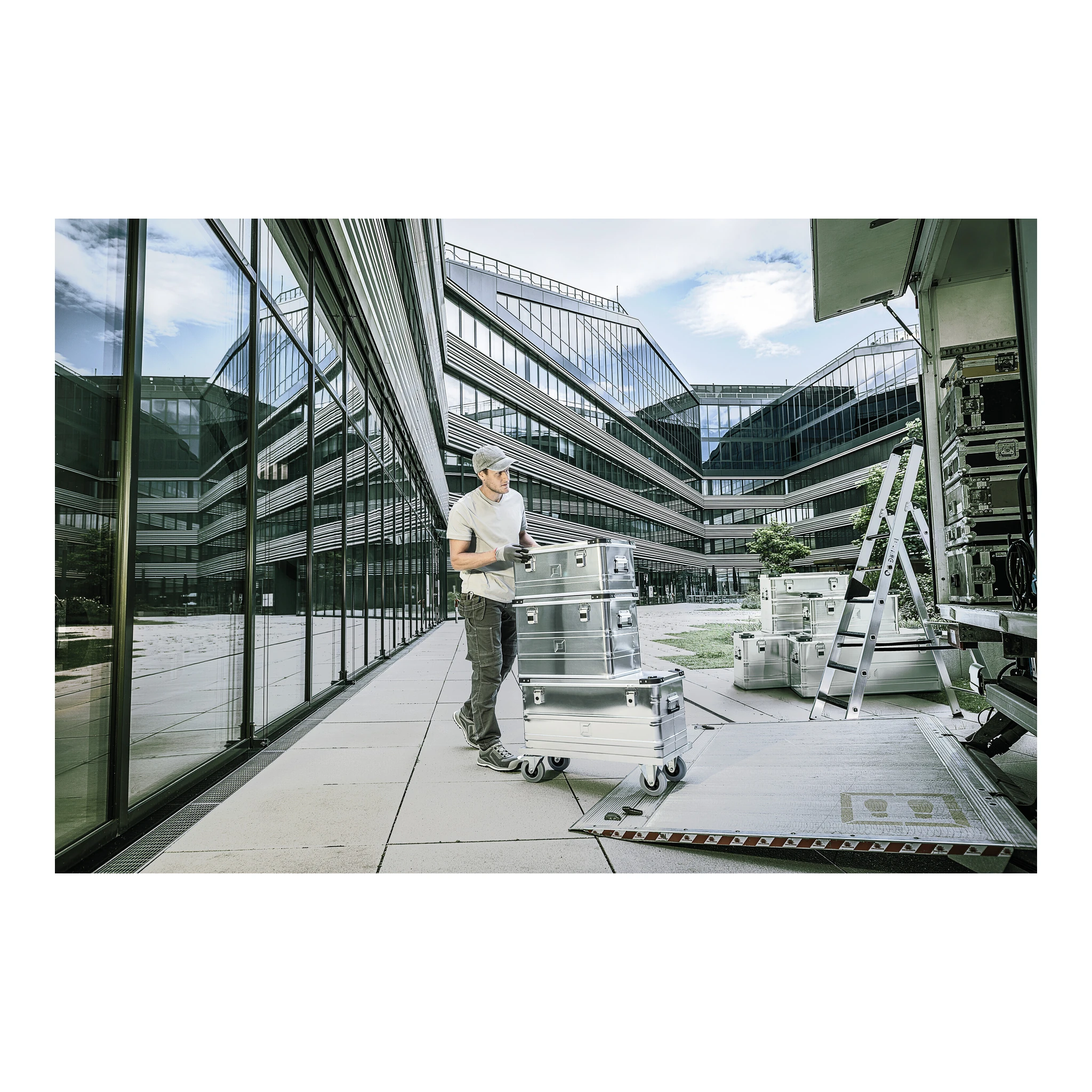 MUNK | Untersetzwagen Maße: 1200x800mm für Transportkiste 11182 – Bild 4