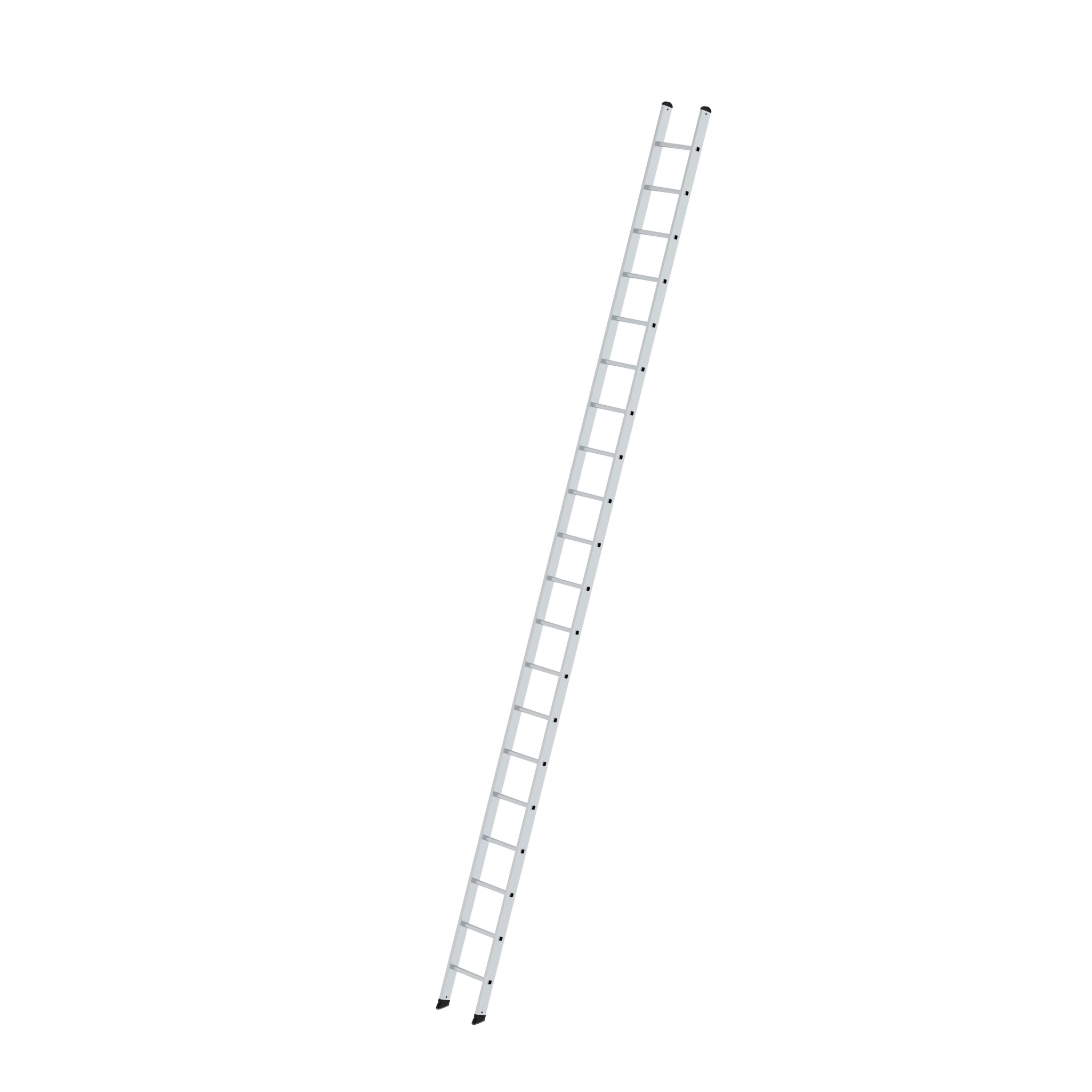 MUNK | Sprossen-Anlegeleiter 350mm breit ohne Traverse 20 Sprossen