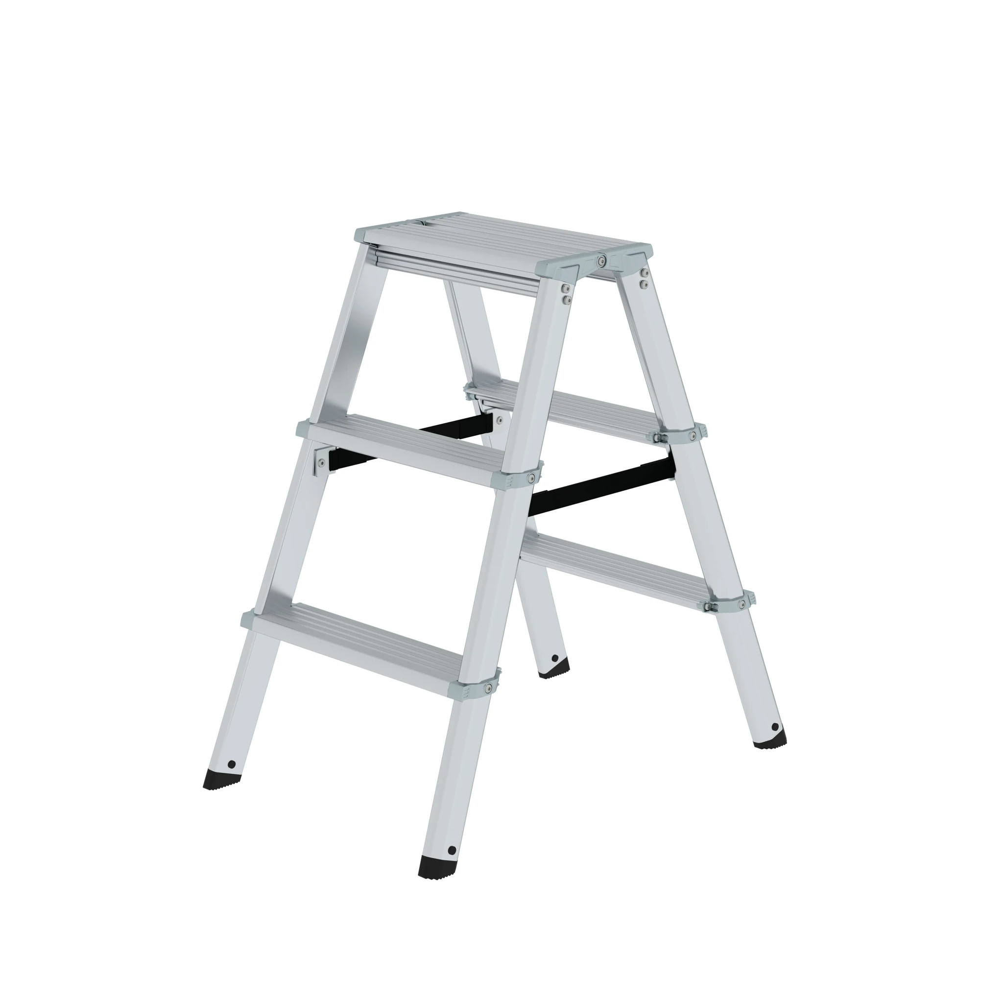MUNK | ML Stufen-Stehleiter beidseitig begehbar 2x3 Stufen