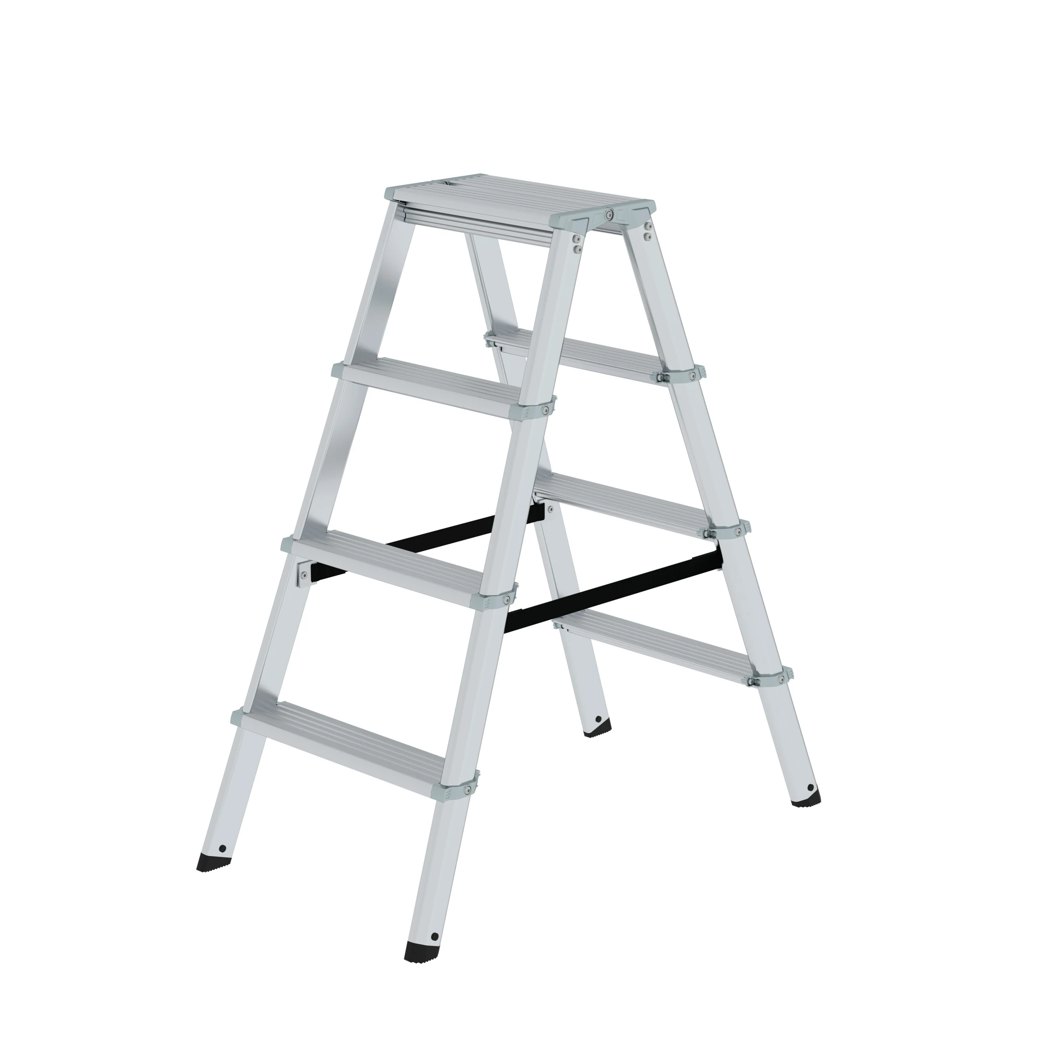 MUNK | ML Stufen-Stehleiter beidseitig begehbar 2x4 Stufen