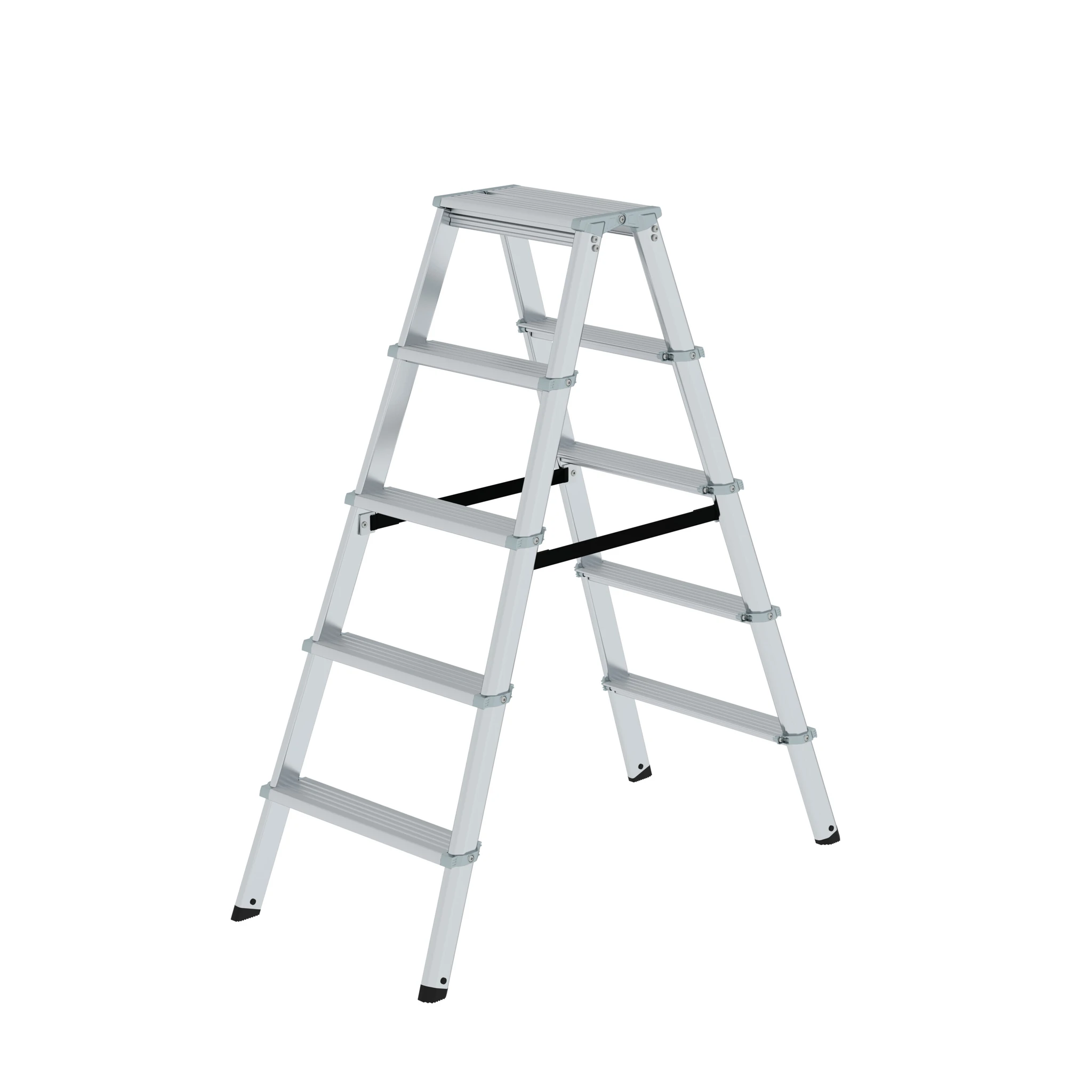 MUNK | ML Stufen-Stehleiter beidseitig begehbar 2x5 Stufen