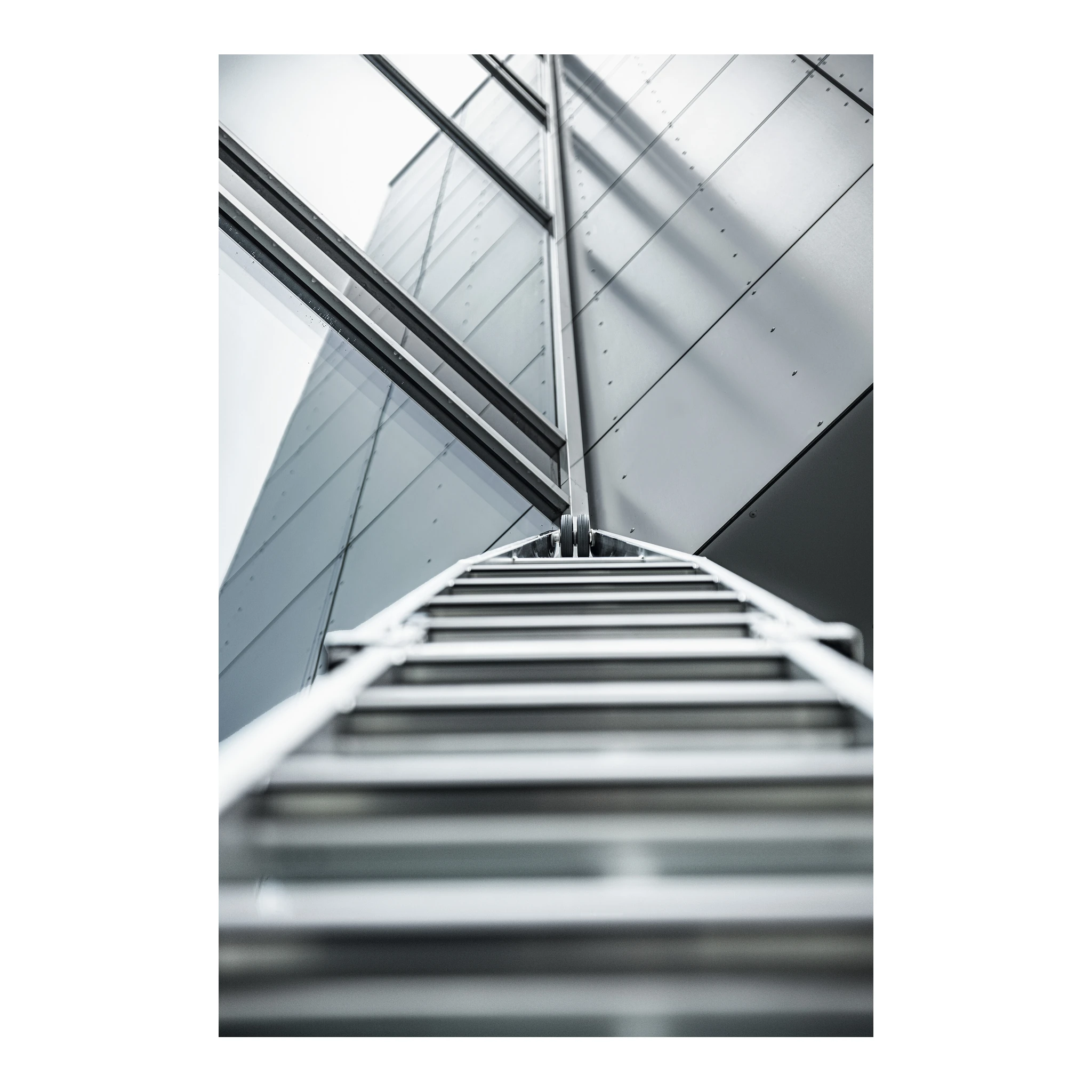 MUNK | Stufen-Glasreinigerleiter Oberteil mit clip-step R13 4 Stufen – Bild 7